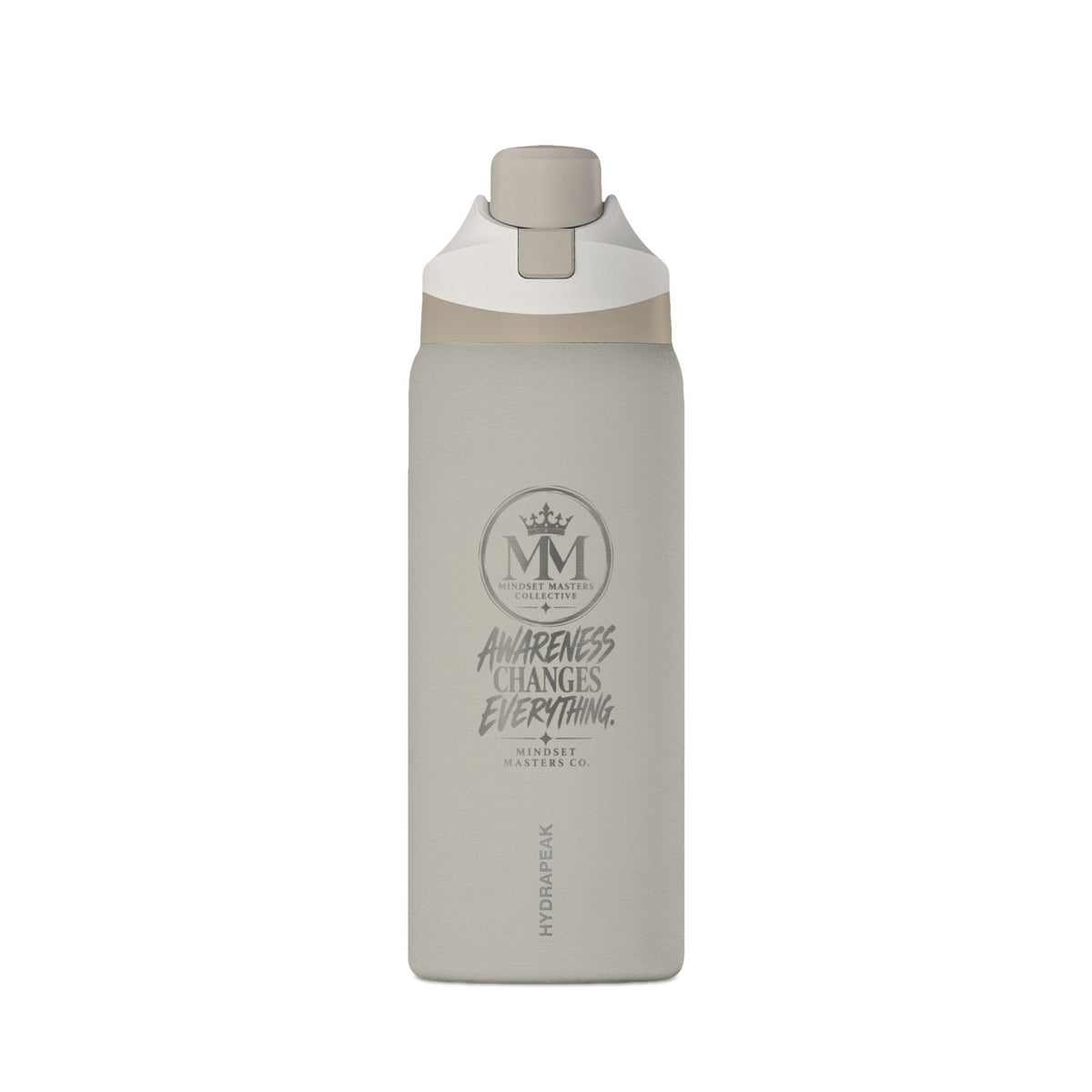 Awareness Changes Everything 32oz Insulated Water Bottle — Mindful Hydration for Gym, Travel & Daily Commute