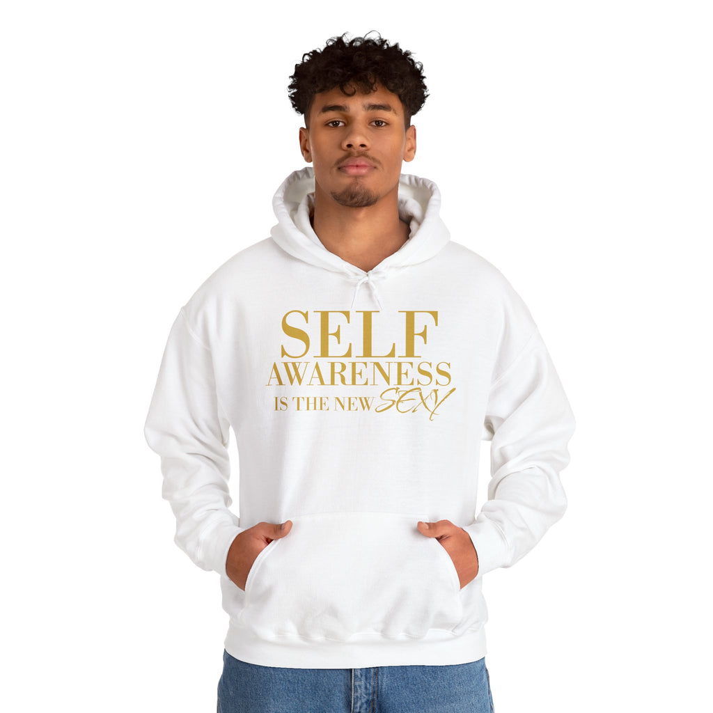 Self Awareness Is The New Sexy Hoodie — Motivational Graphic Sweatshirt