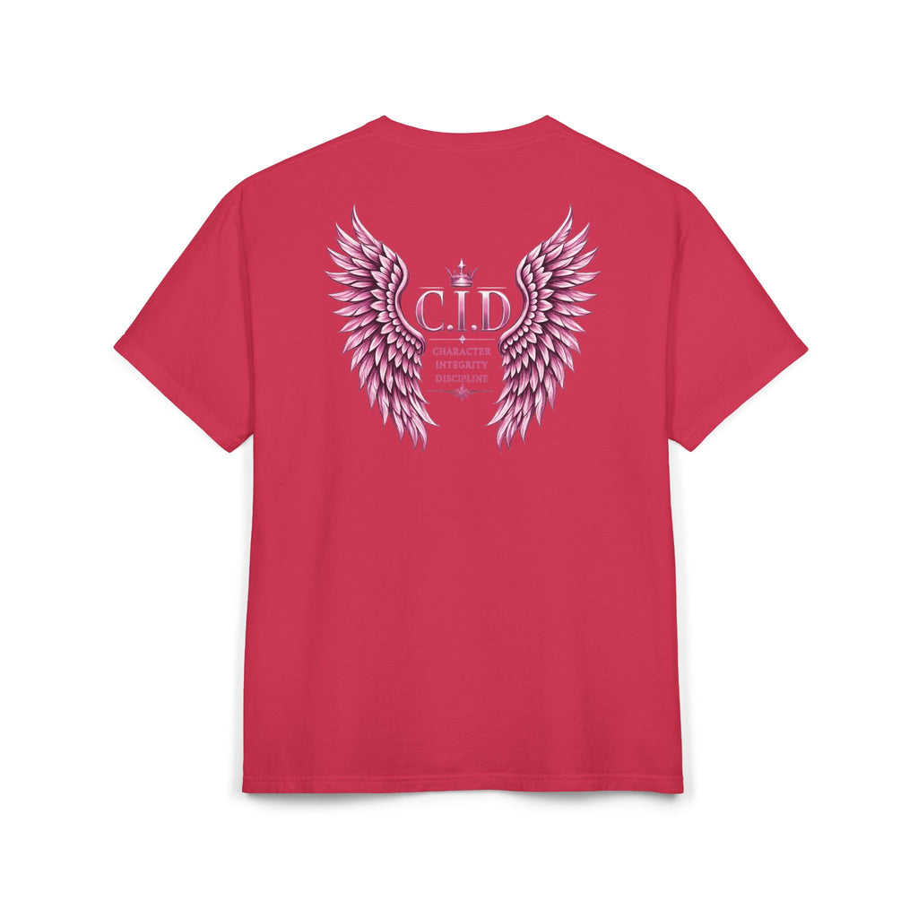 C.I.D Signature Tee | Pink Font