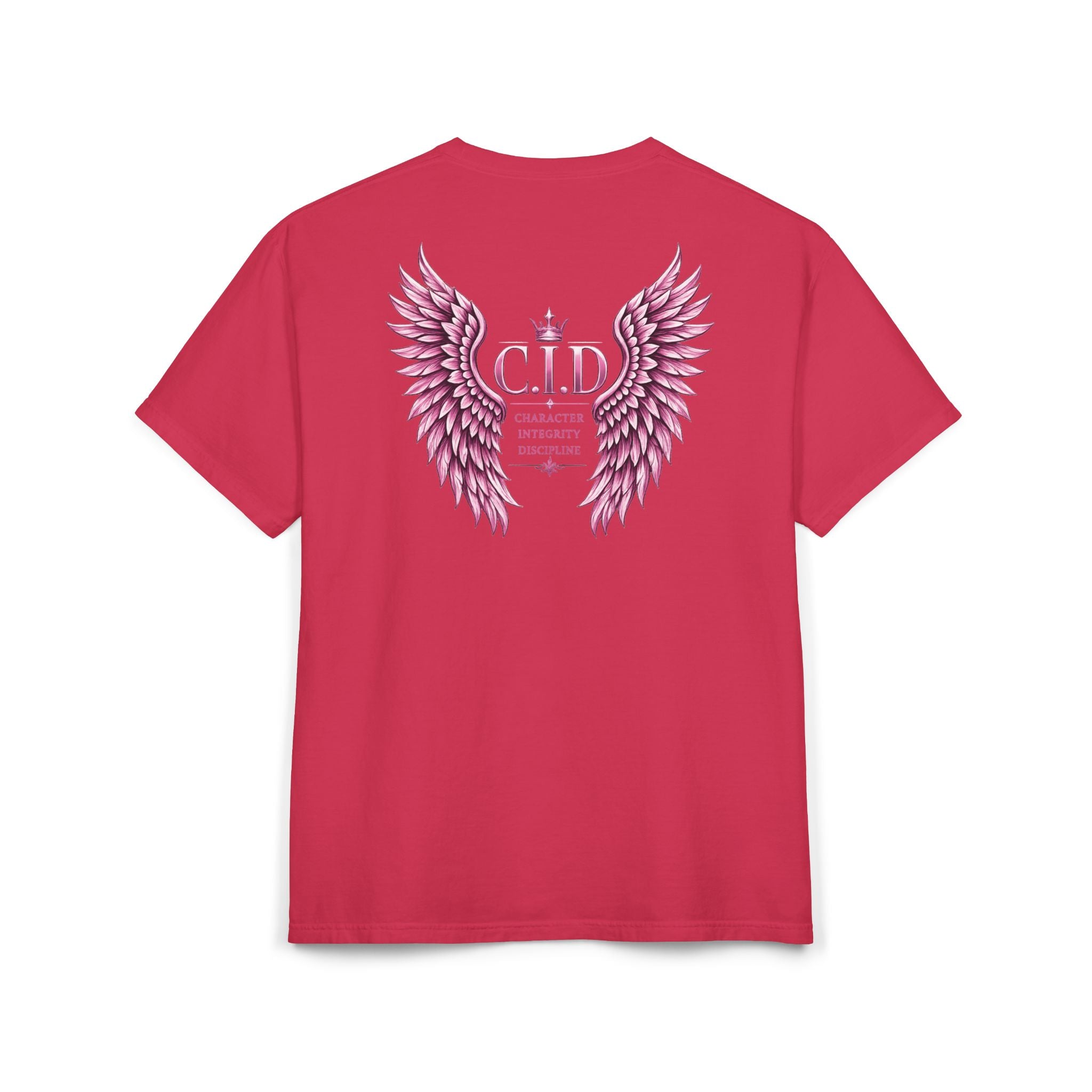 C.I.D Signature Tee | Pink Font