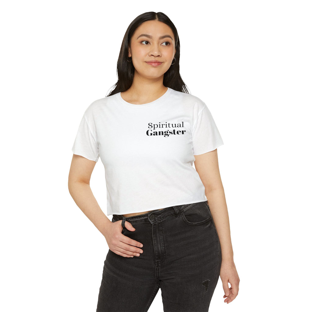 Spiritual Gangster Women's Festival Crop Top