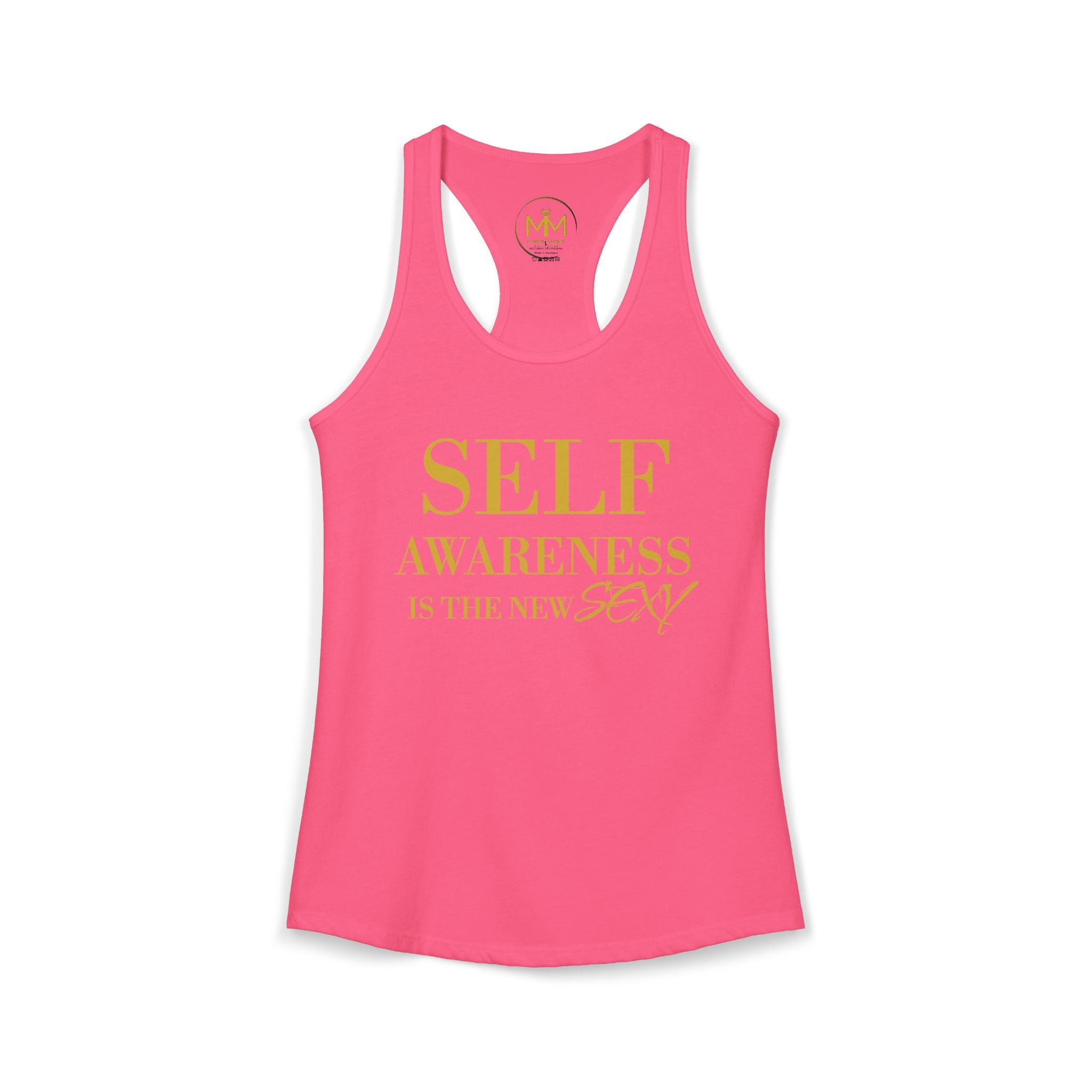 Mindset Master Podcast Racerback Tank — Women's Workout Tank