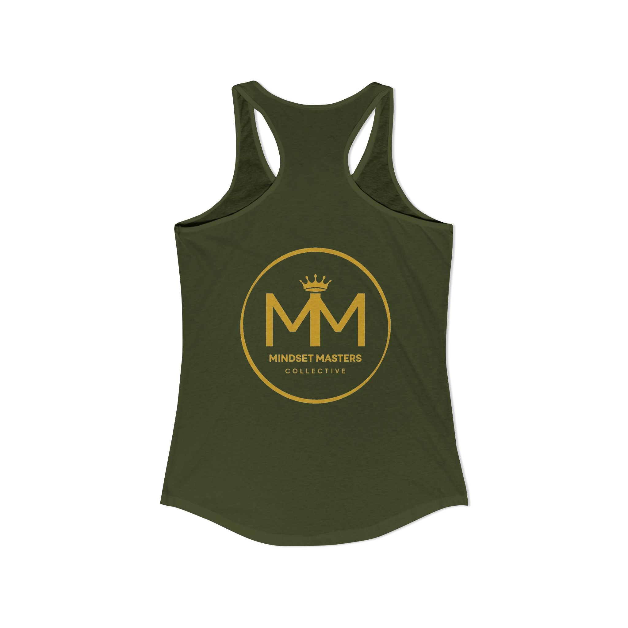 Mindset Master Podcast Racerback Tank — Women's Workout Tank