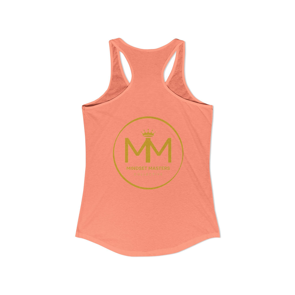 Mindset Master Podcast Racerback Tank — Women's Workout Tank