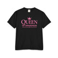 Queen of Awareness Unisex Garment-Dyed T-shirt | Pink