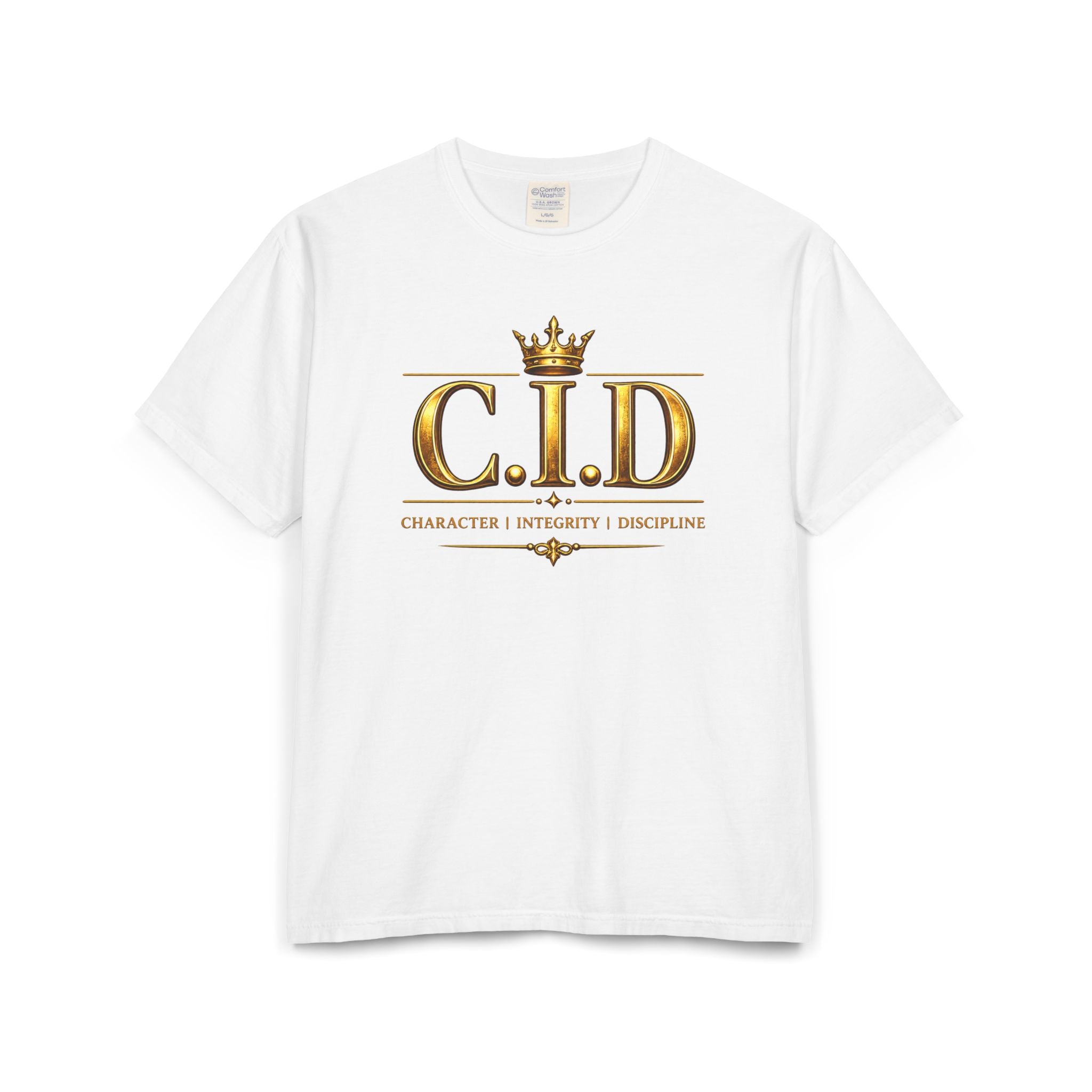 C.I.D Signature Tee | Gold Font