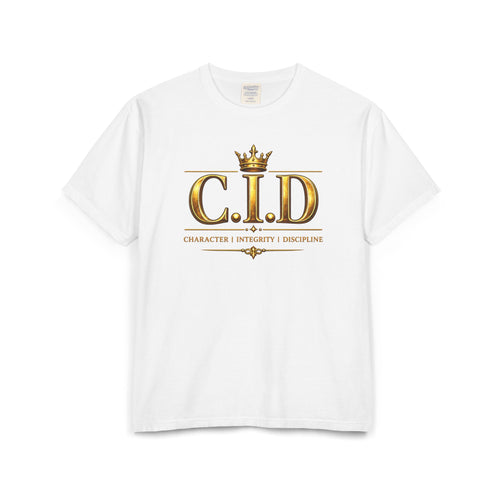 C.I.D Signature Tee | Gold Font