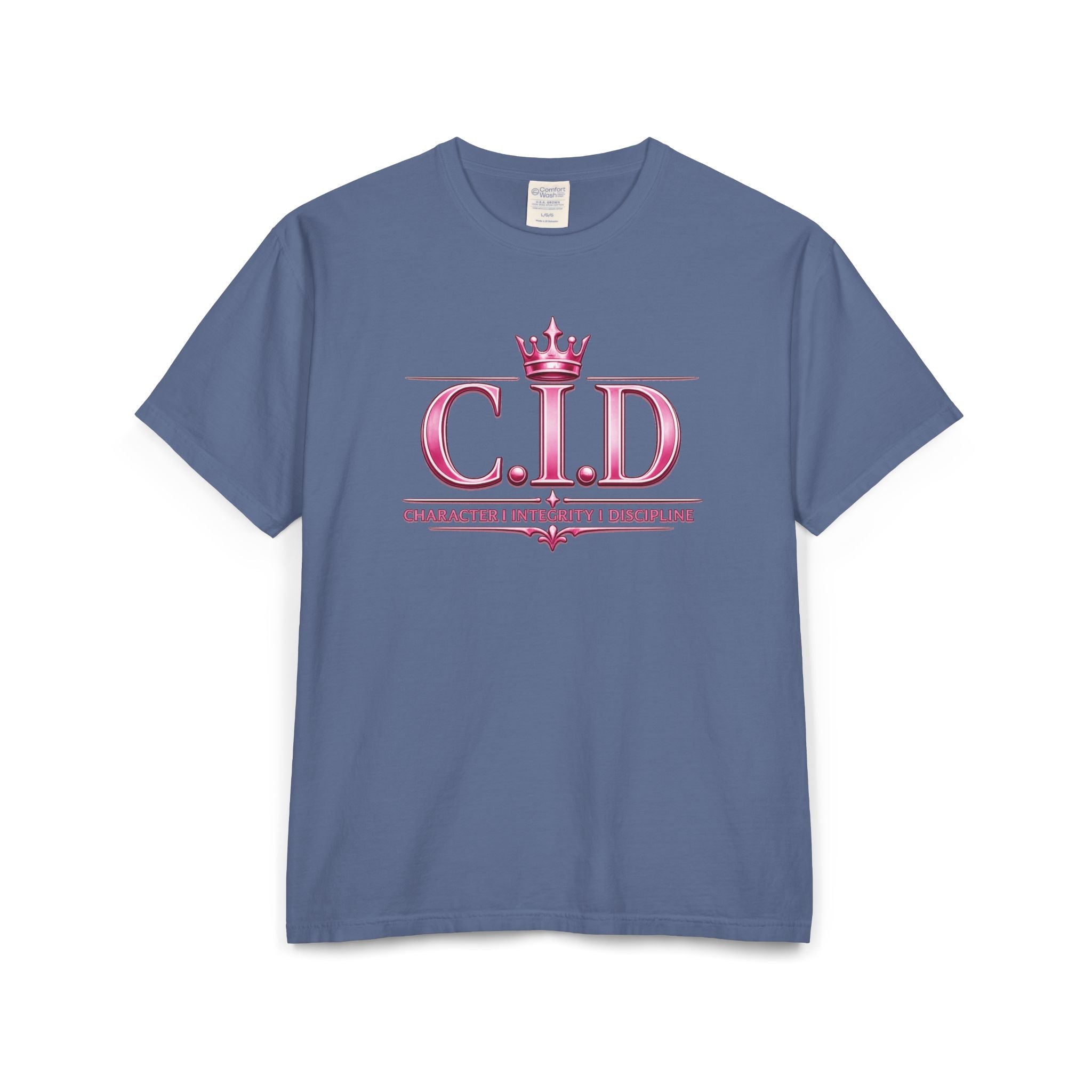 C.I.D Signature Tee | Pink Font