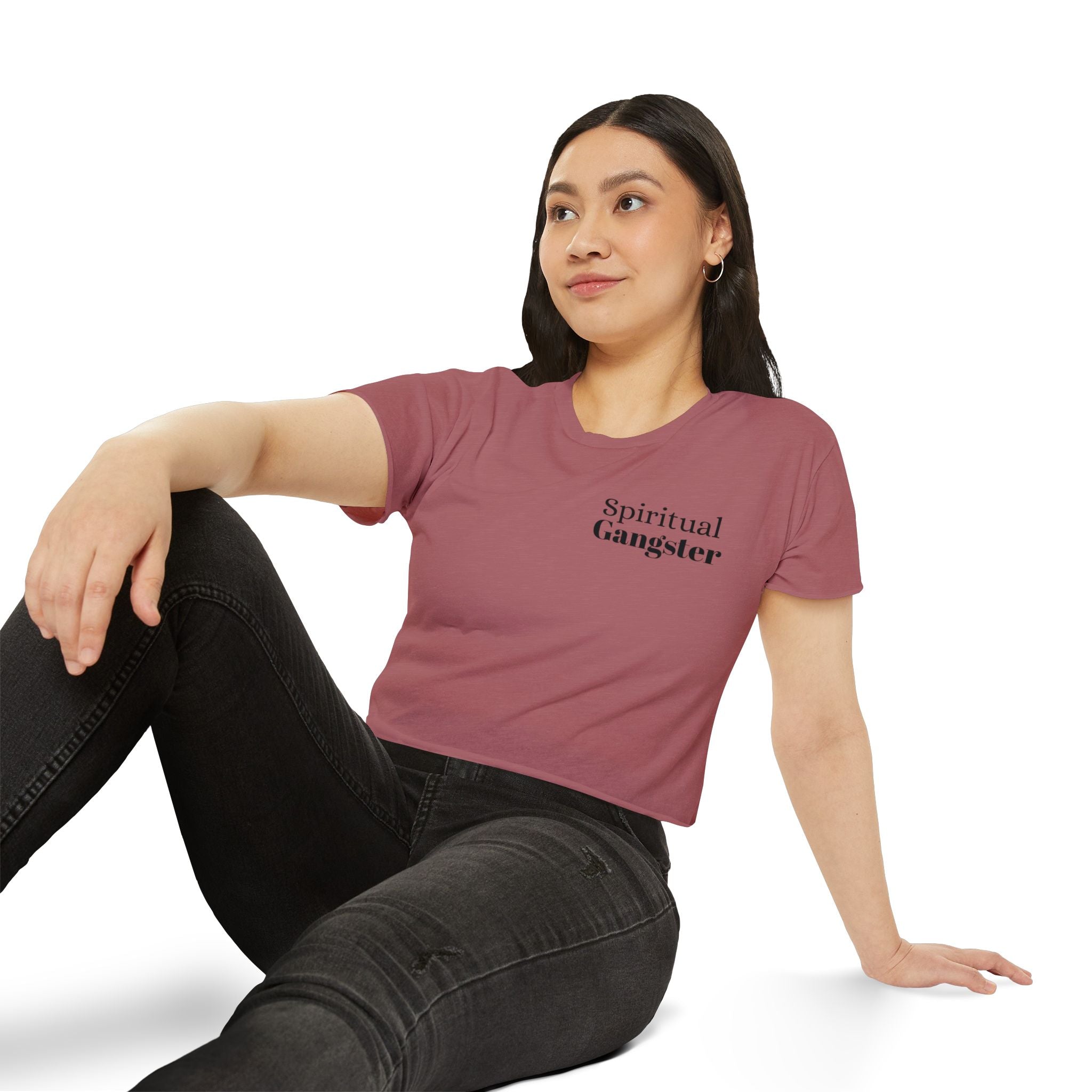 Spiritual Gangster Women's Festival Crop Top