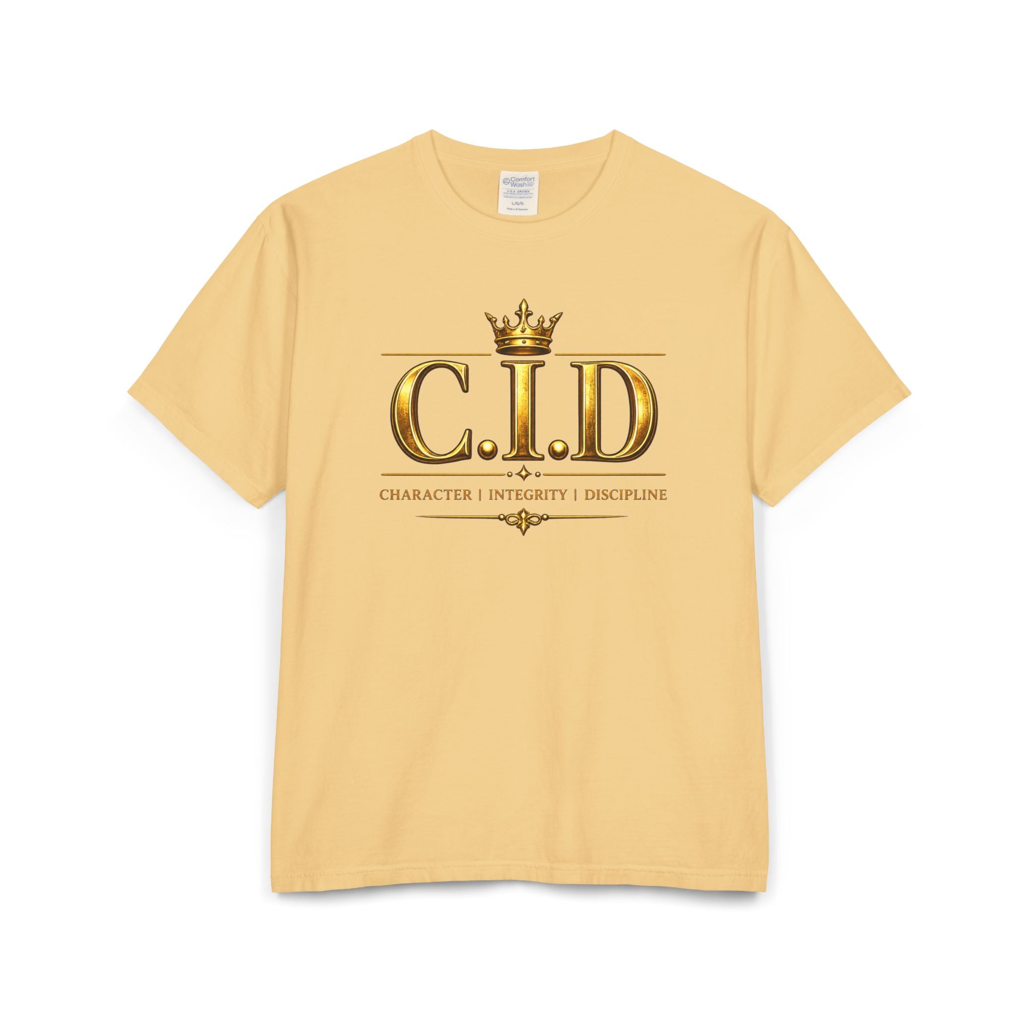 C.I.D Signature Tee | Gold Font
