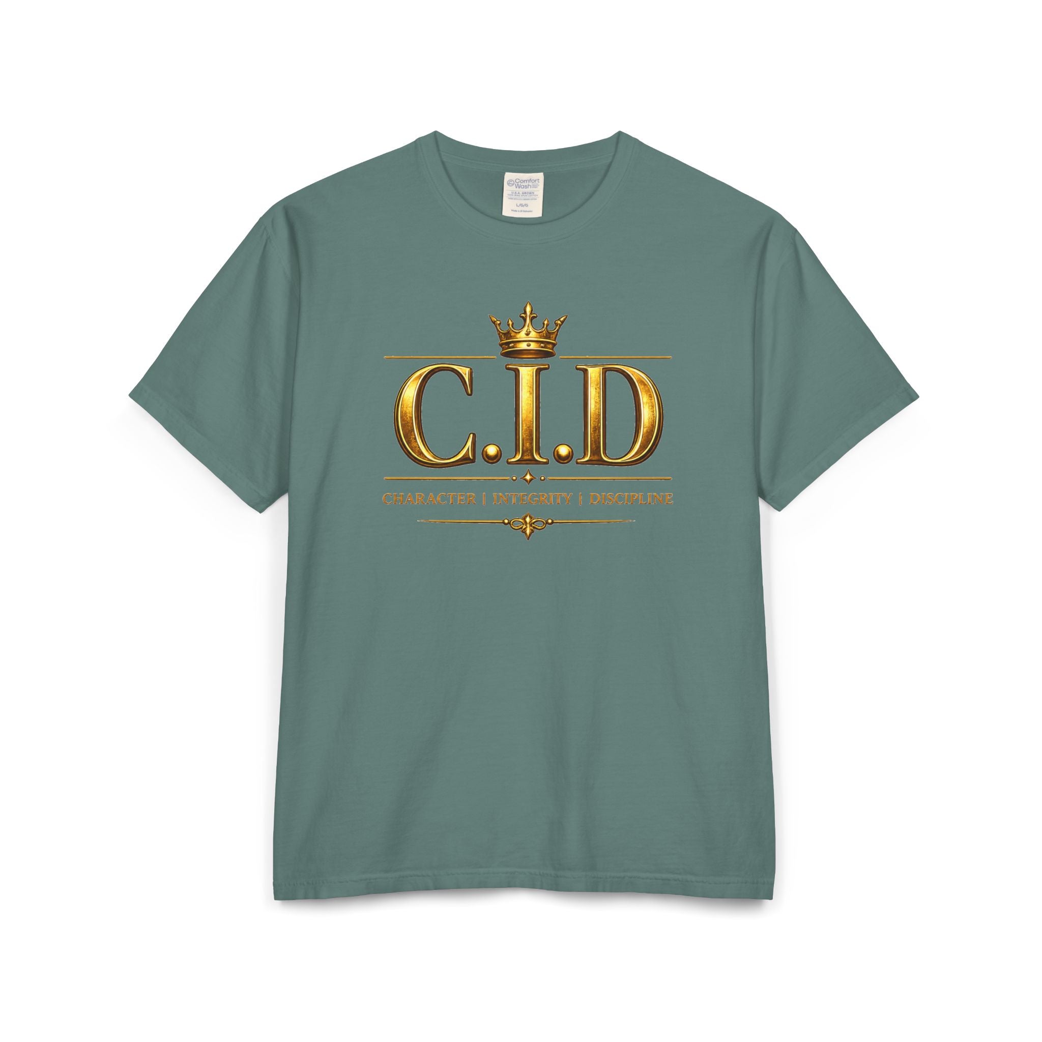 C.I.D Signature Tee | Gold Font