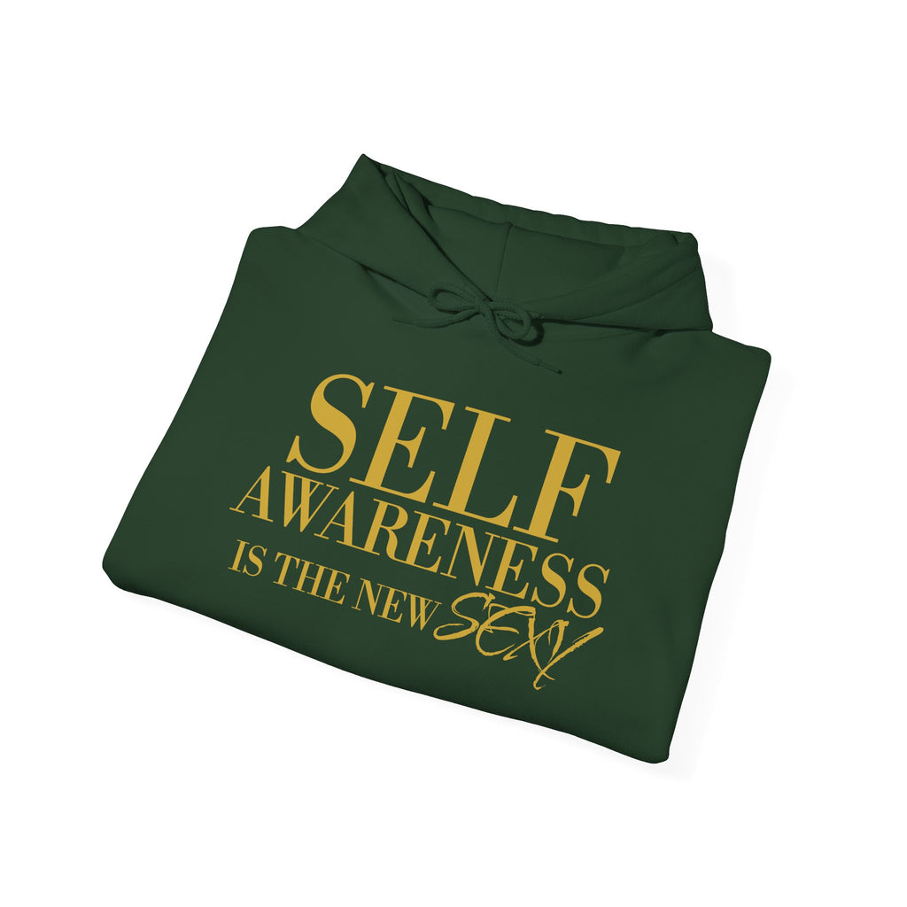 Self Awareness Is The New Sexy Hoodie — Motivational Graphic Sweatshirt