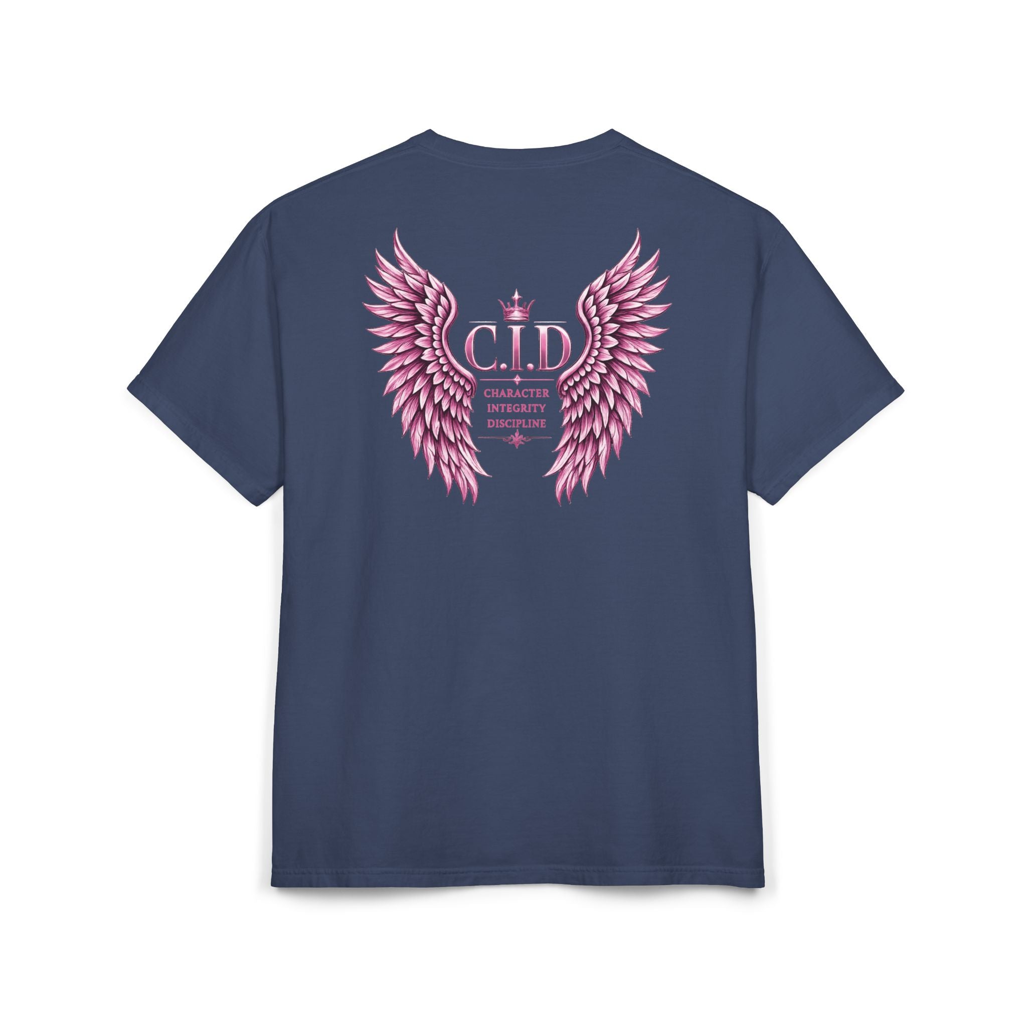 C.I.D Signature Tee | Pink Font