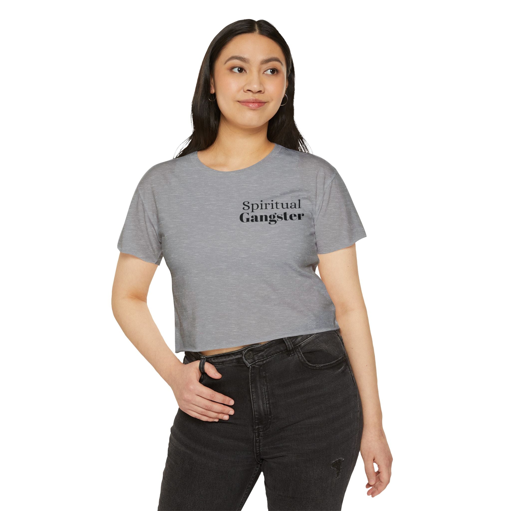 Spiritual Gangster Women's Festival Crop Top