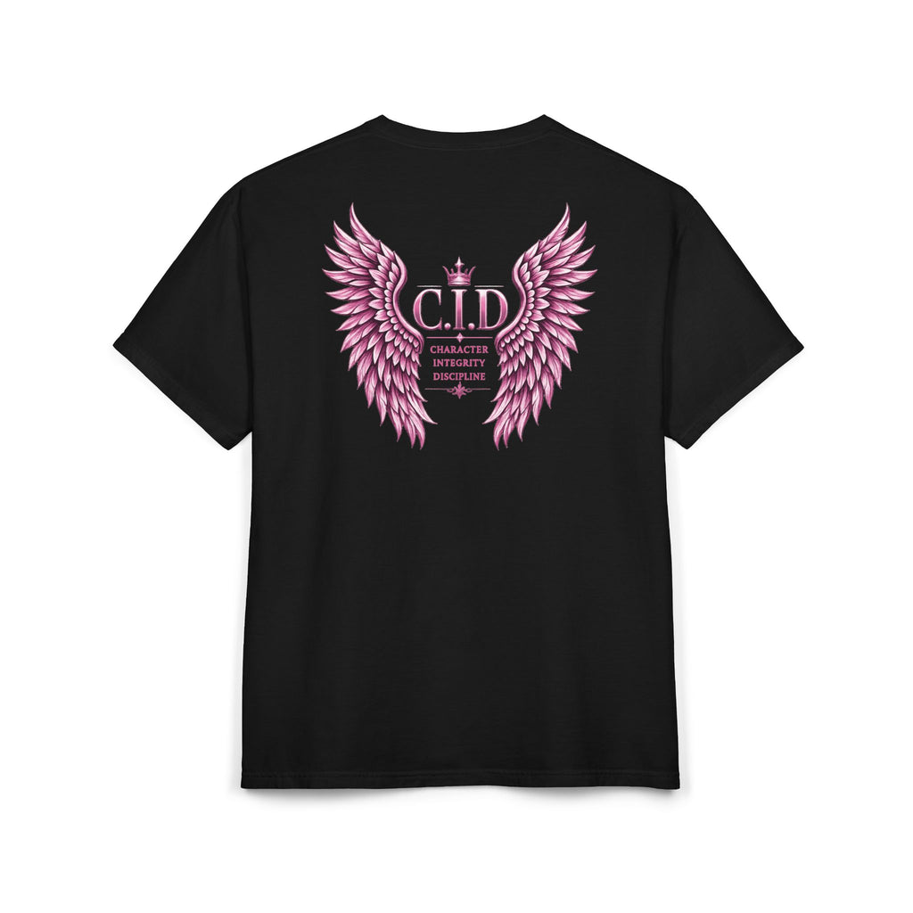 C.I.D Signature Tee | Pink Font