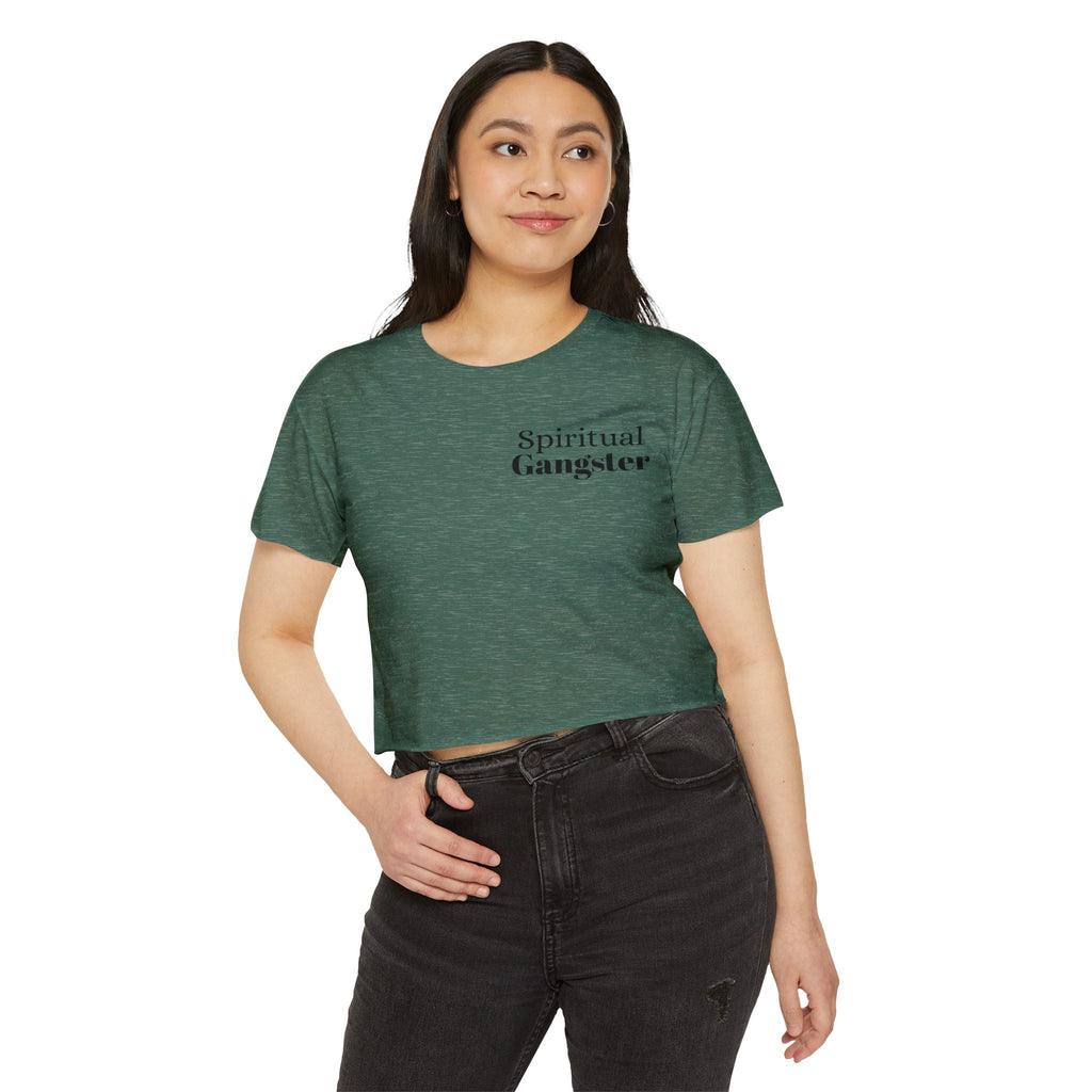 Spiritual Gangster Women's Festival Crop Top