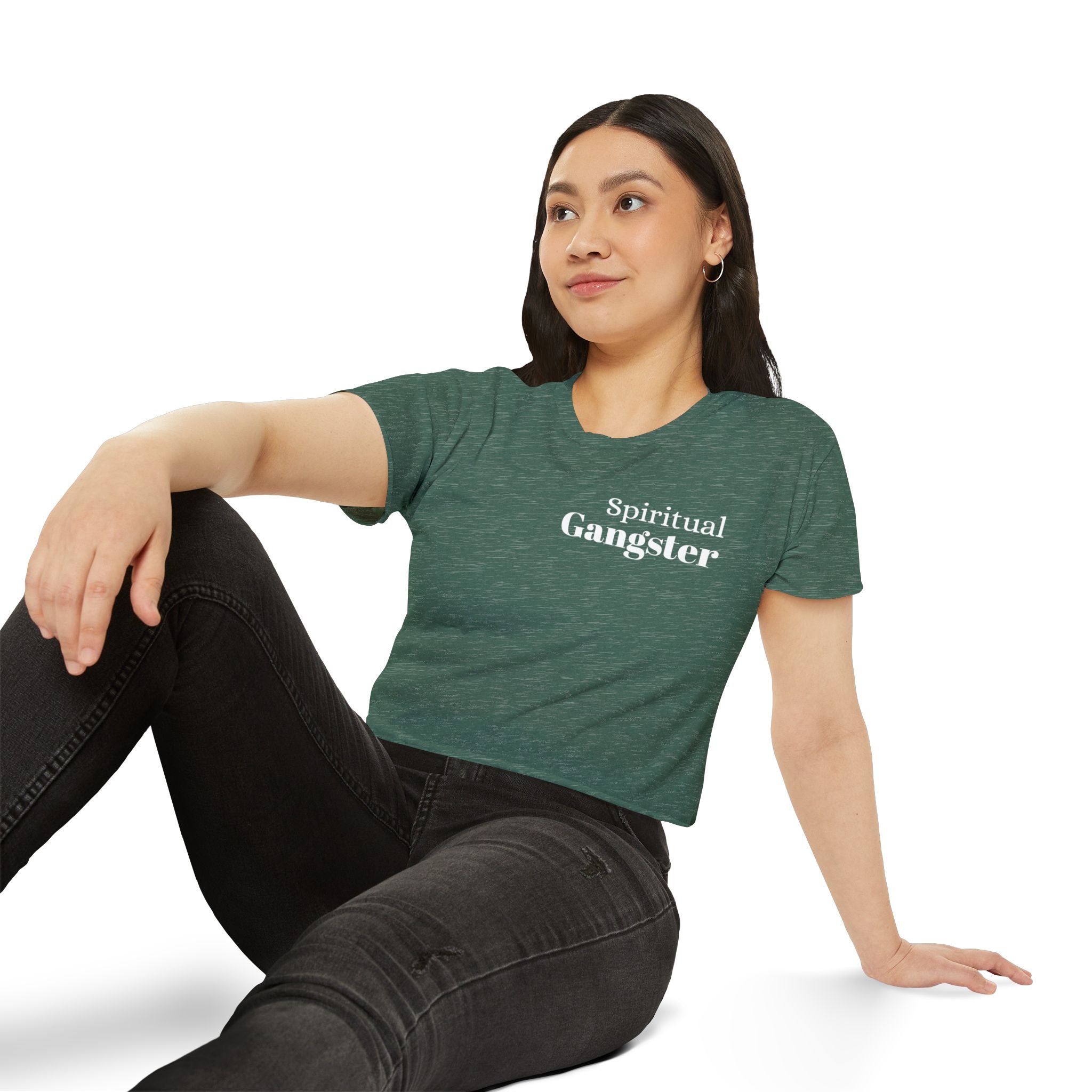 Spiritual Gangster Women's Festival Crop Top