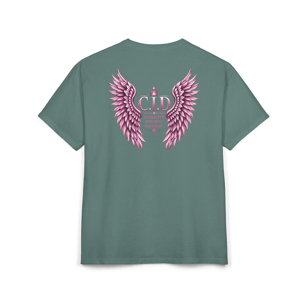 C.I.D Signature Tee | Pink Font