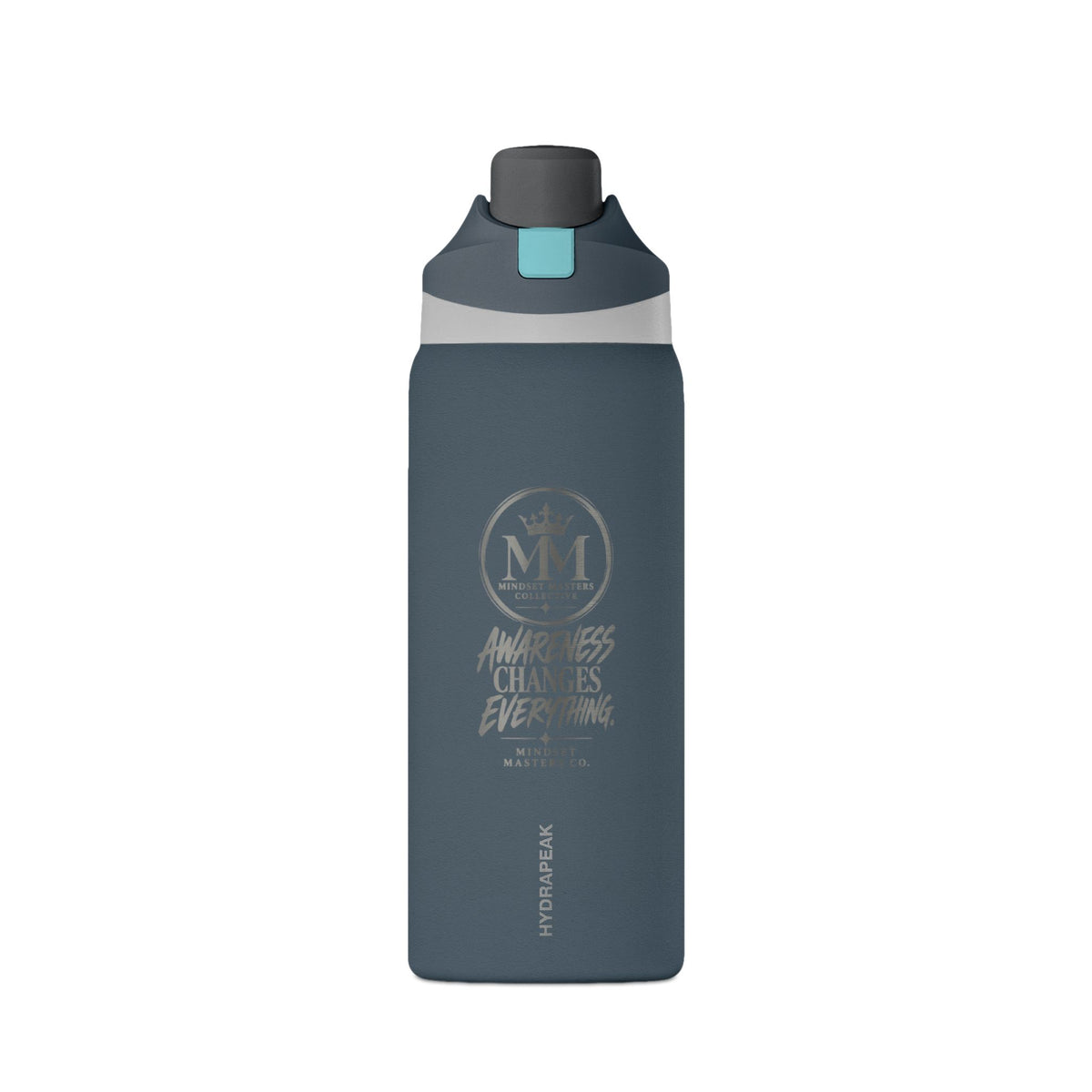 Awareness Changes Everything 32oz Insulated Water Bottle — Mindful Hydration for Gym, Travel & Daily Commute