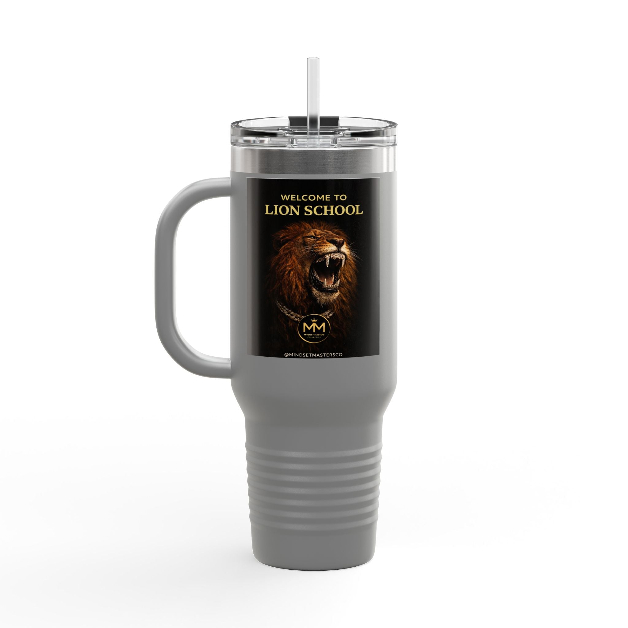 WELCOME TO LION SCHOOL | Insulated Travel Mug, 40oz