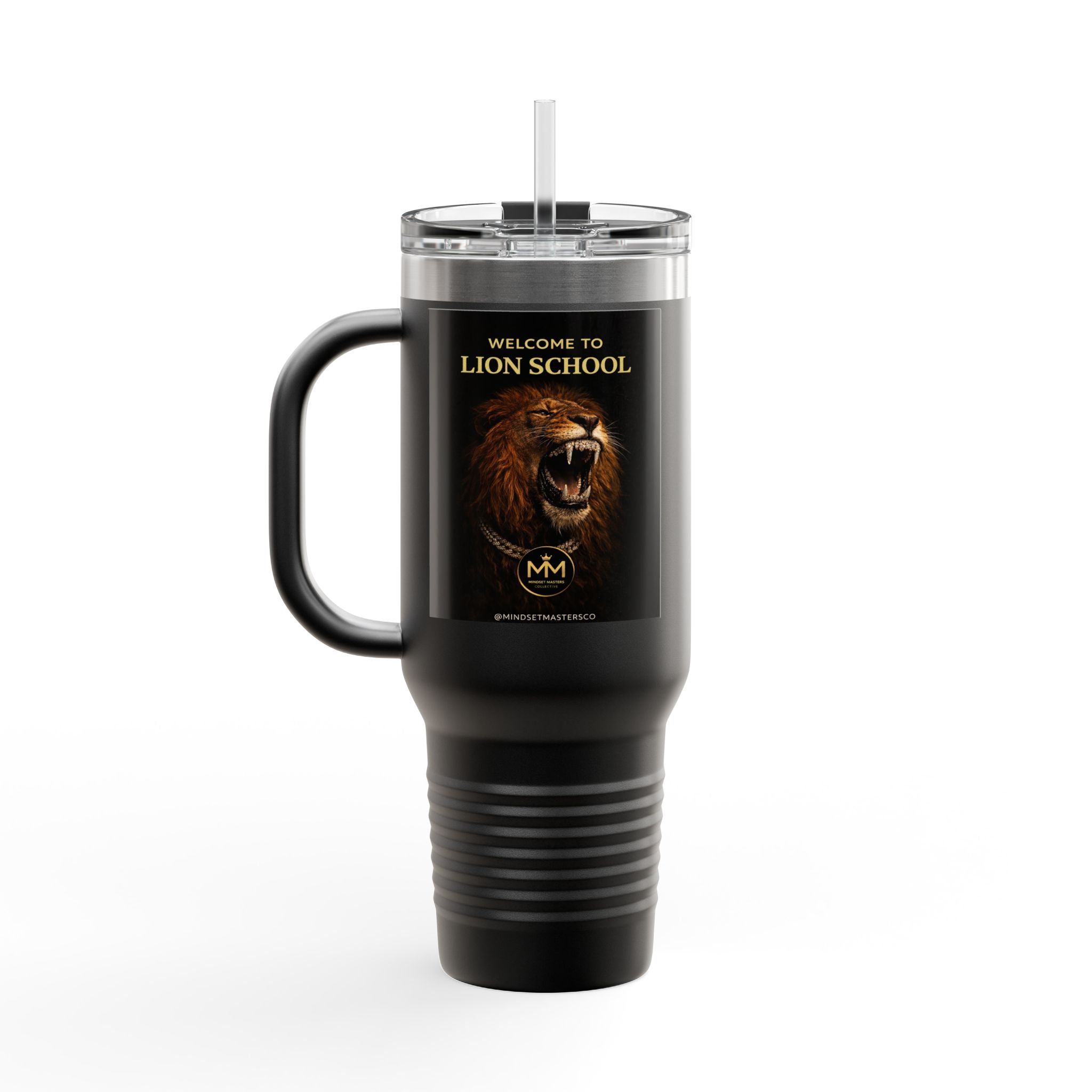 WELCOME TO LION SCHOOL | Insulated Travel Mug, 40oz