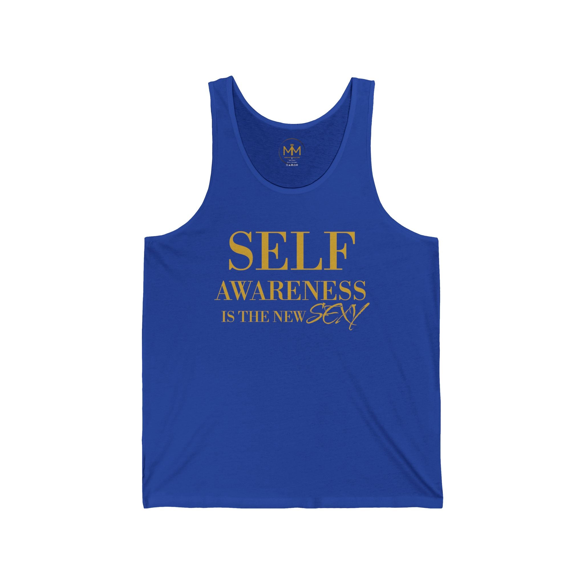 Men's Tank Top — Classic Jersey Sleeveless Shirt