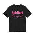 Spiritual Gangster Jersey Short Sleeve Tee- SHIPS GLOBALLY