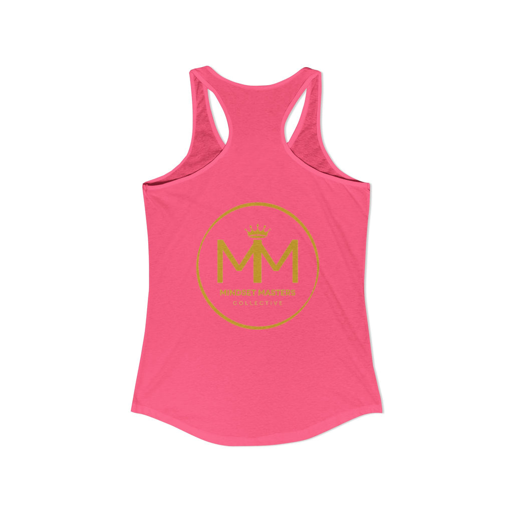 Mindset Master Podcast Racerback Tank — Women's Workout Tank