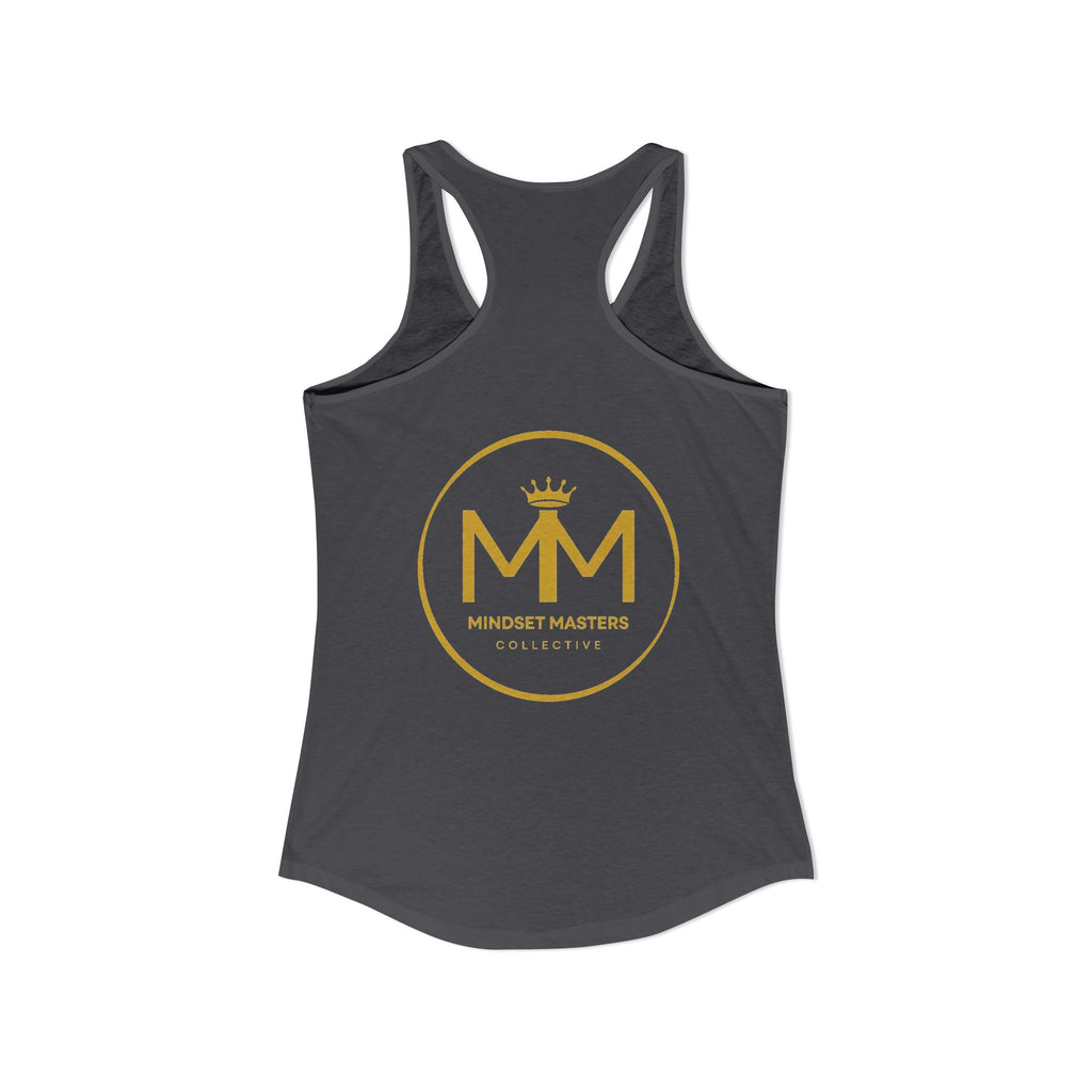 Mindset Master Podcast Racerback Tank — Women's Workout Tank