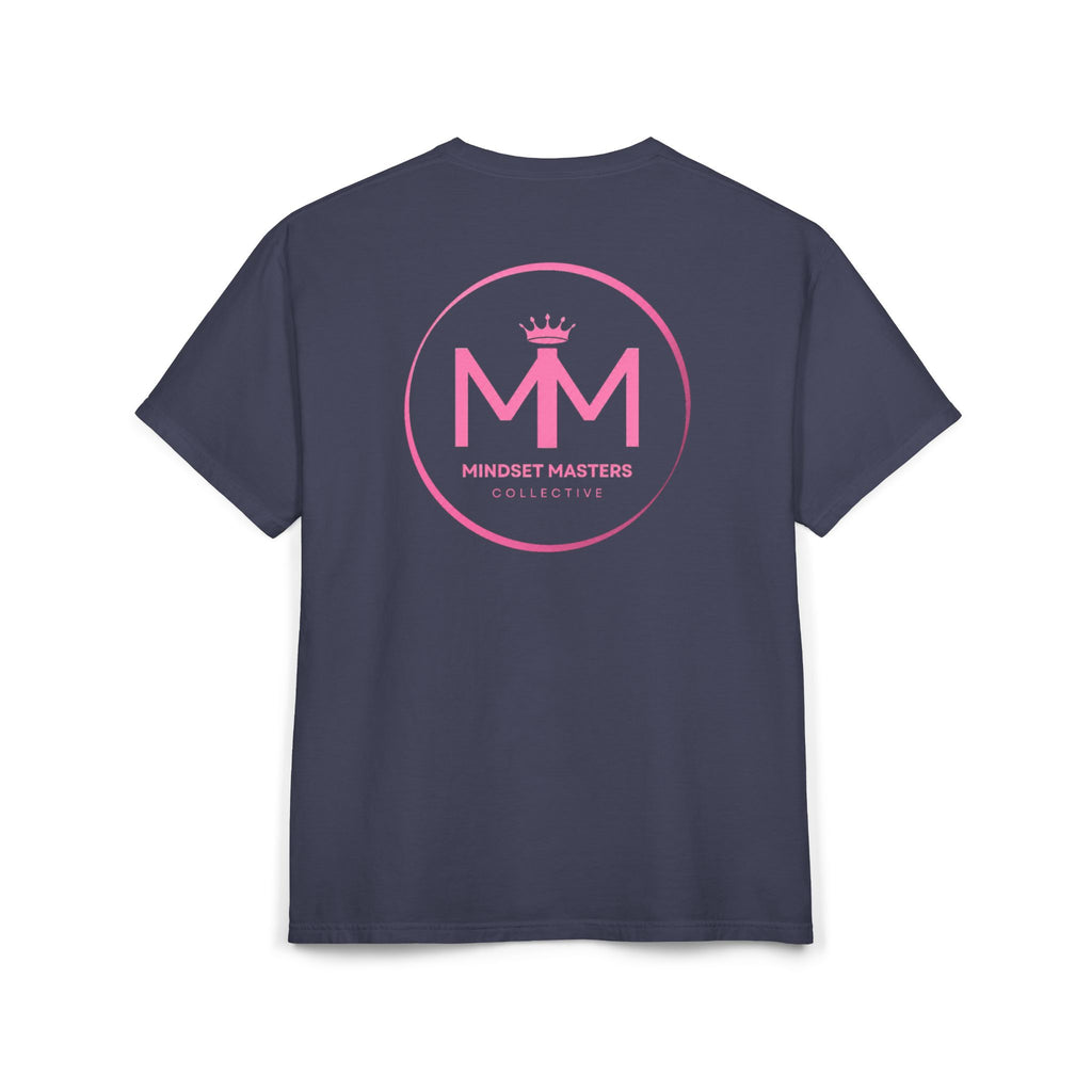 King of Awareness Bold Graphic Tee — Pink