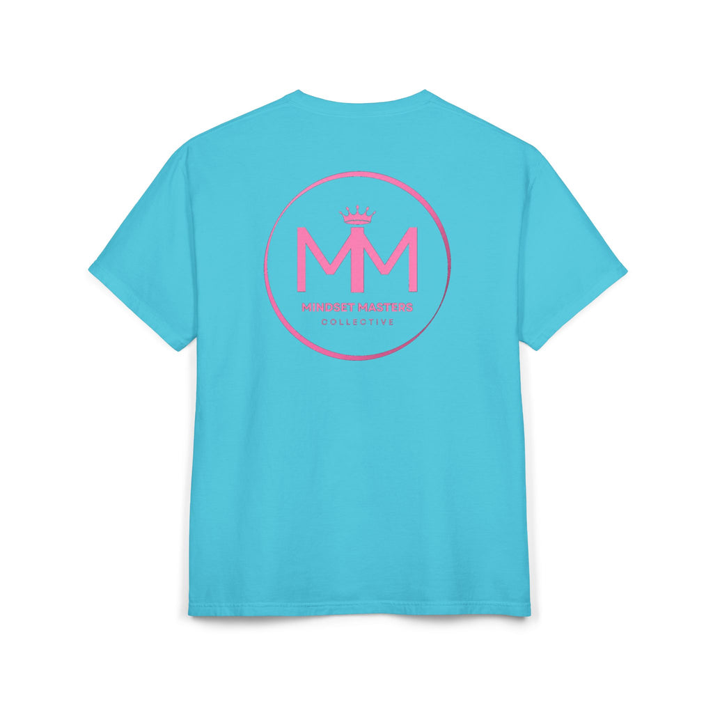 King of Awareness Bold Graphic Tee — Pink