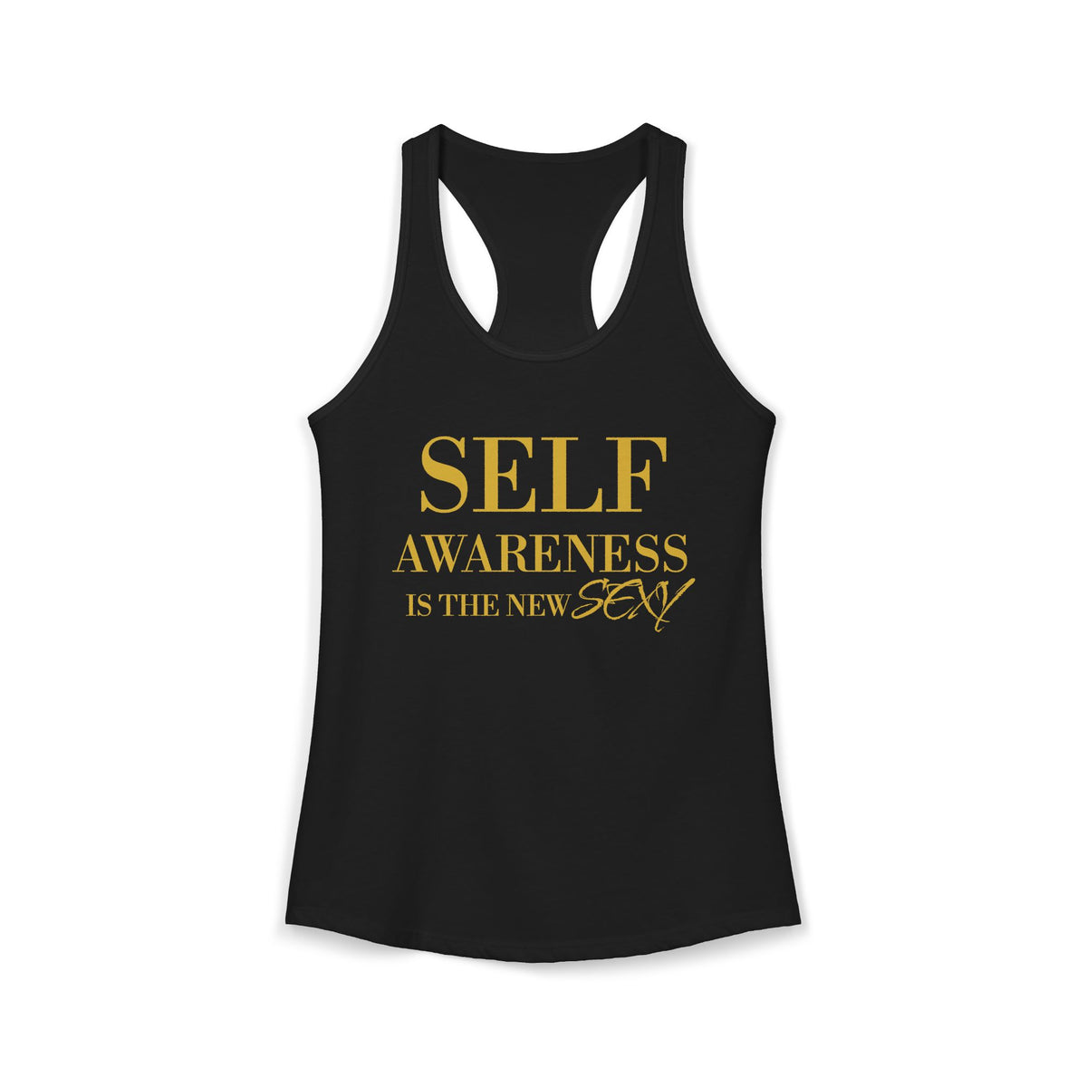 Mindset Master Podcast Racerback Tank — Women's Workout Tank