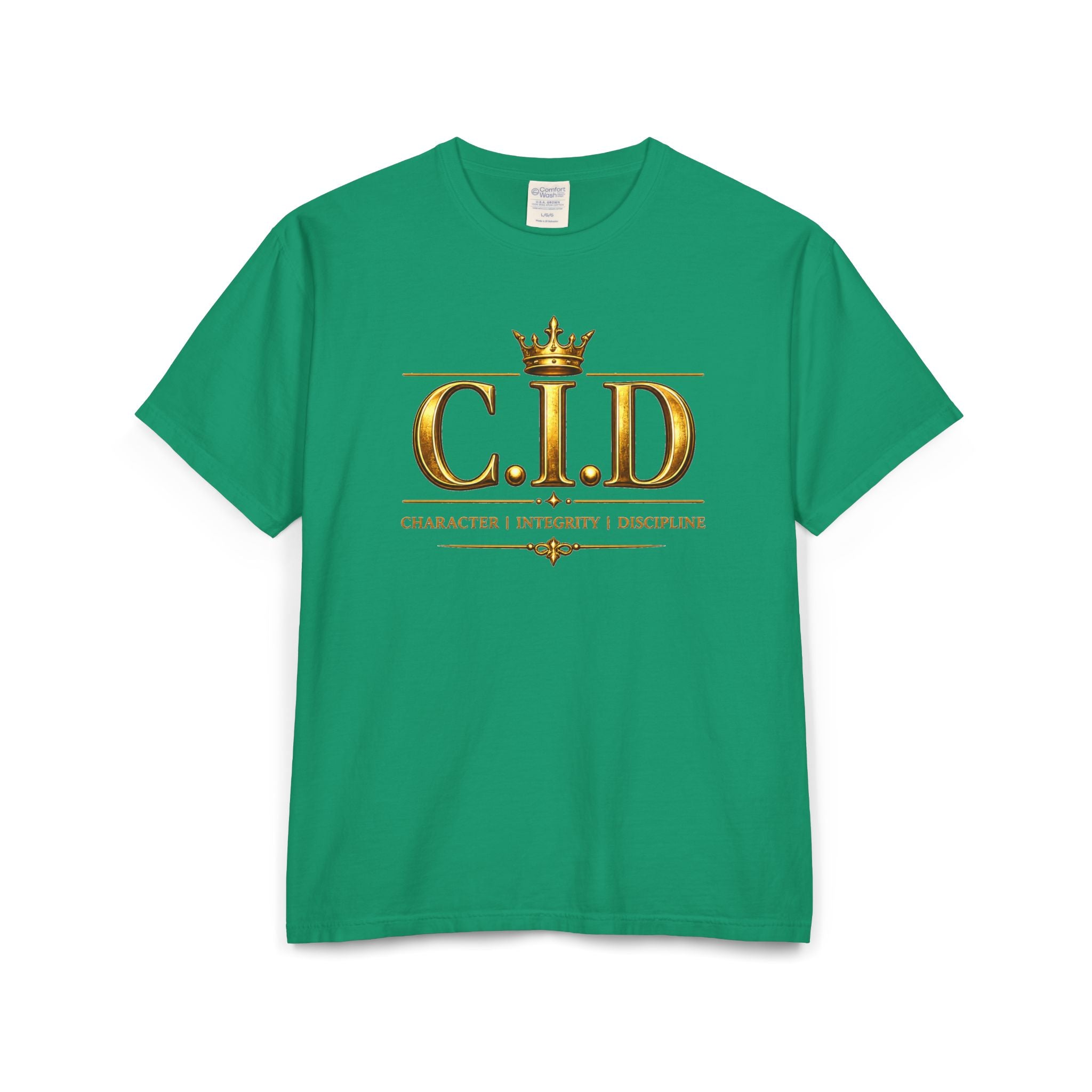 C.I.D Signature Tee | Gold Font