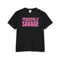 PEACEFULLY SAVAGE Unisex ComfortWash® Garment-Dyed T-Shirt