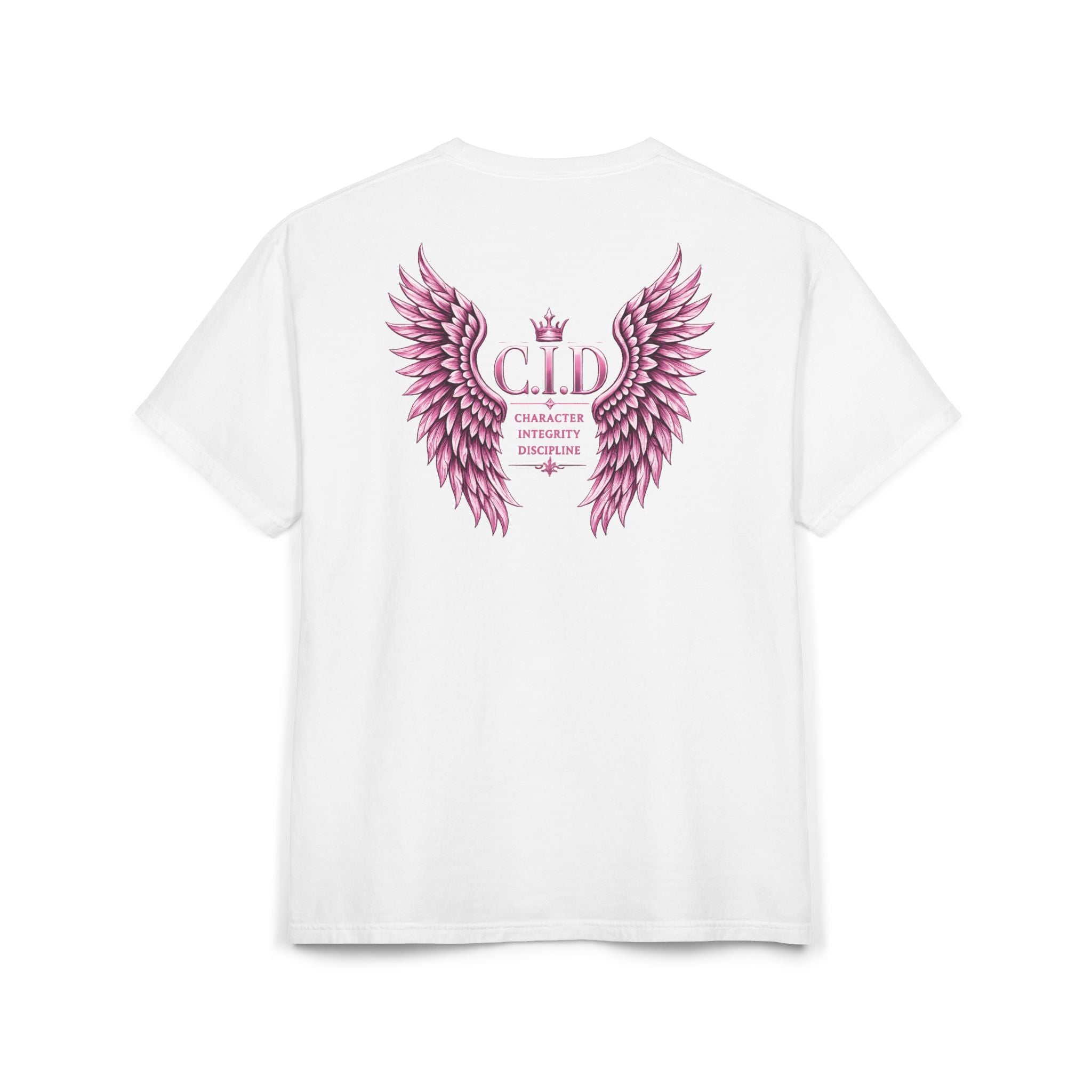 C.I.D Signature Tee | Pink Font