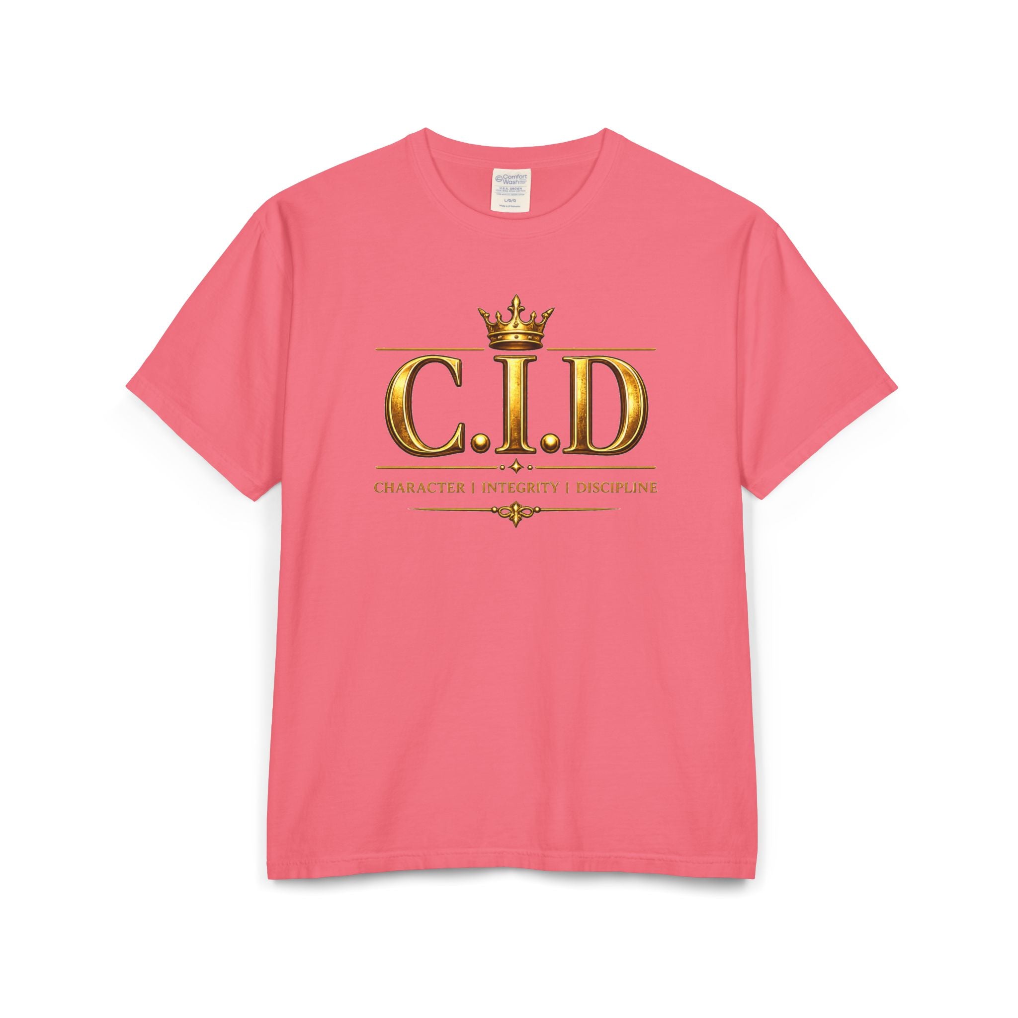 C.I.D Signature Tee | Gold Font