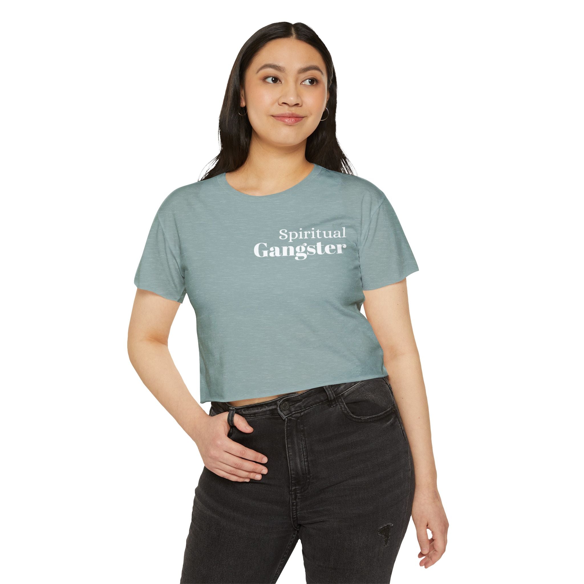 Spiritual Gangster Women's Festival Crop Top