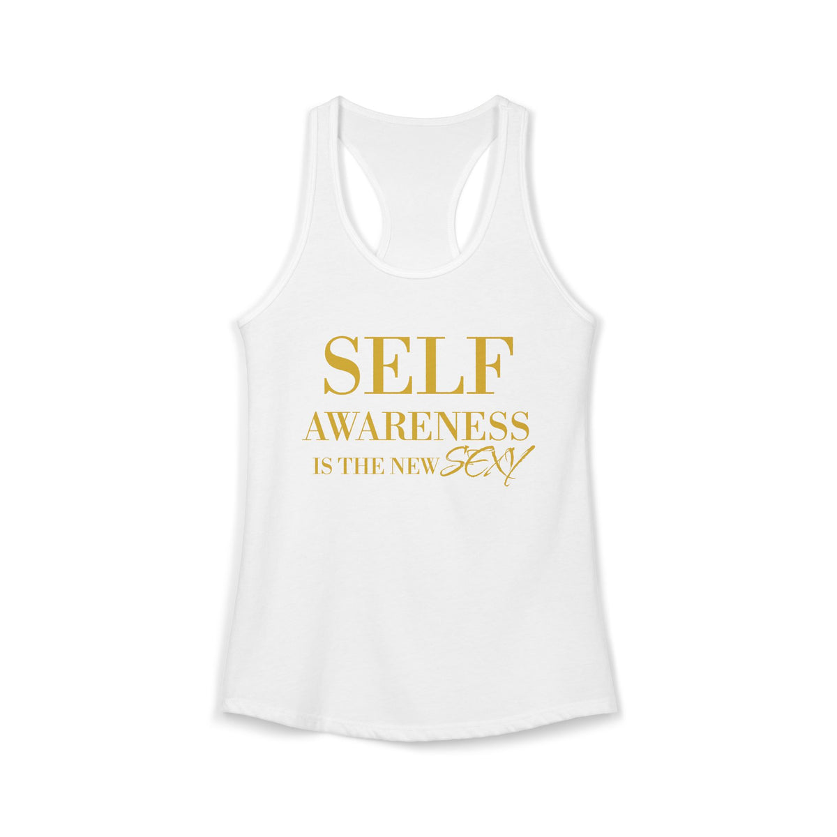 Mindset Master Podcast Racerback Tank — Women's Workout Tank