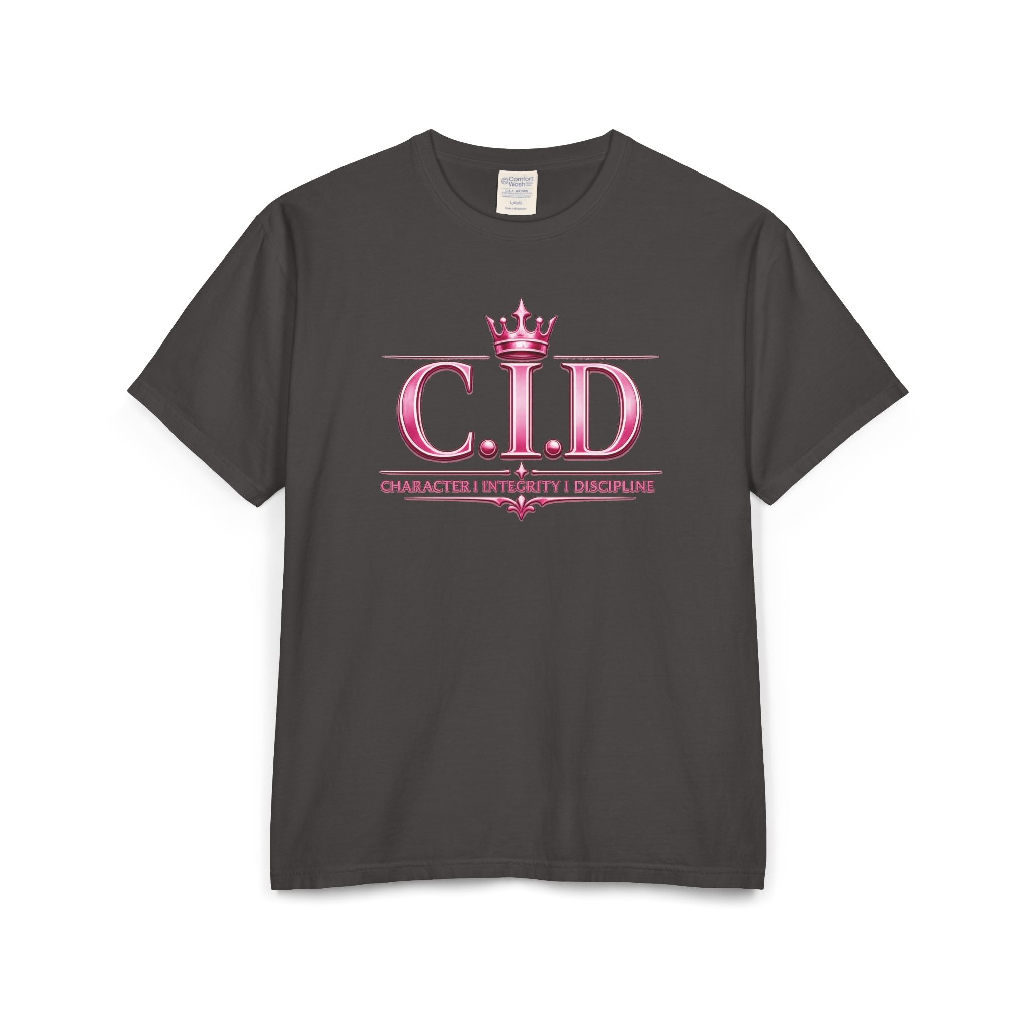 C.I.D Signature Tee | Pink Font