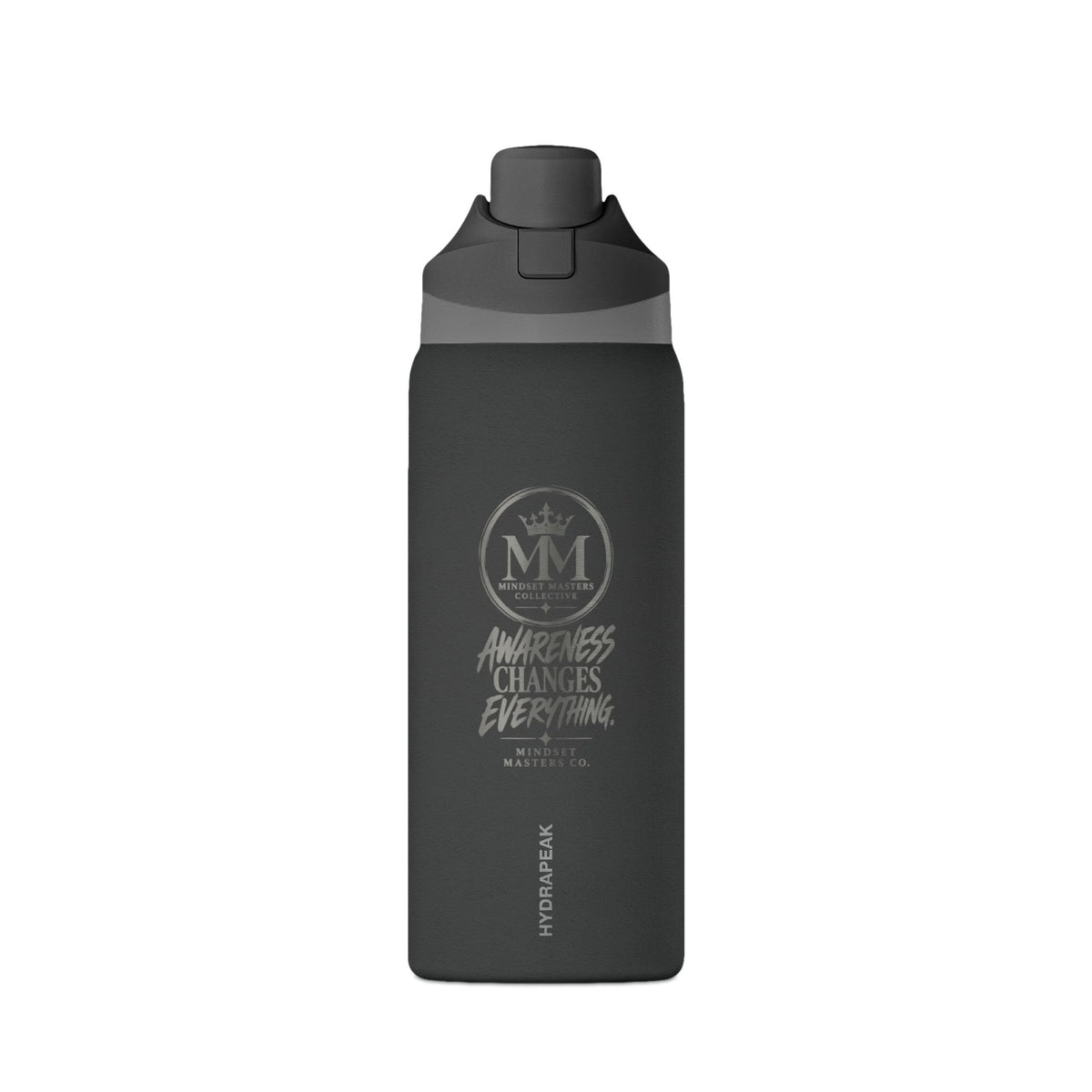 Awareness Changes Everything 32oz Insulated Water Bottle — Mindful Hydration for Gym, Travel & Daily Commute