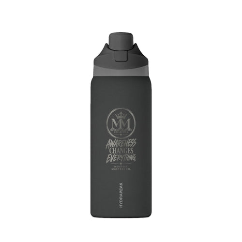 Awareness Changes Everything 32oz Insulated Water Bottle — Mindful Hydration for Gym, Travel & Daily Commute
