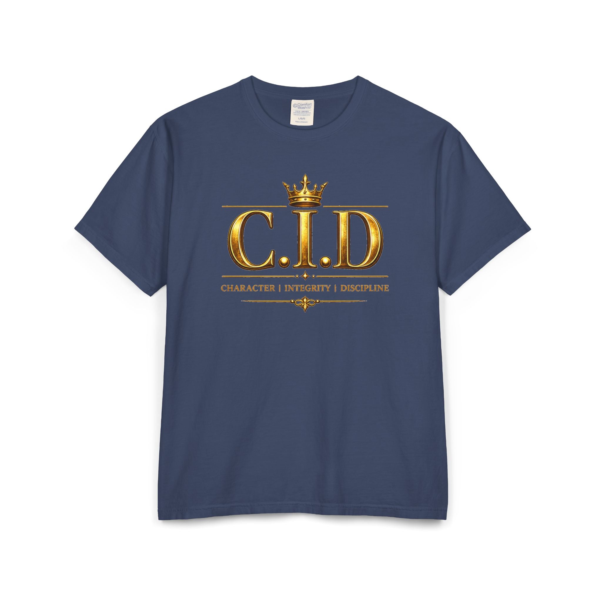 C.I.D Signature Tee | Gold Font