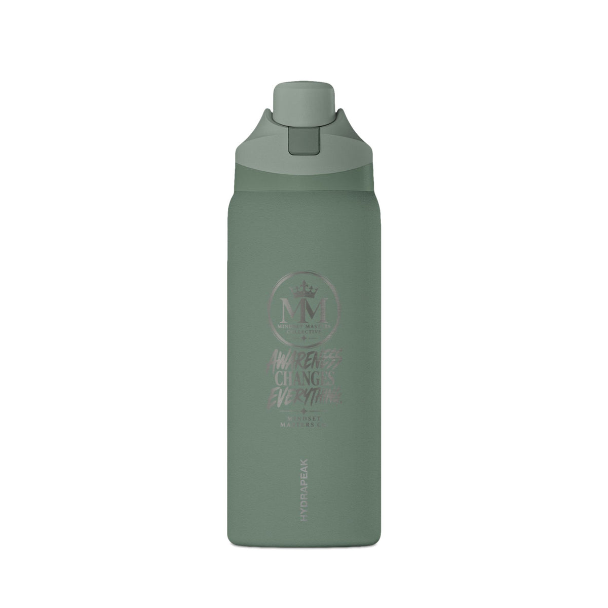 Awareness Changes Everything 32oz Insulated Water Bottle — Mindful Hydration for Gym, Travel & Daily Commute