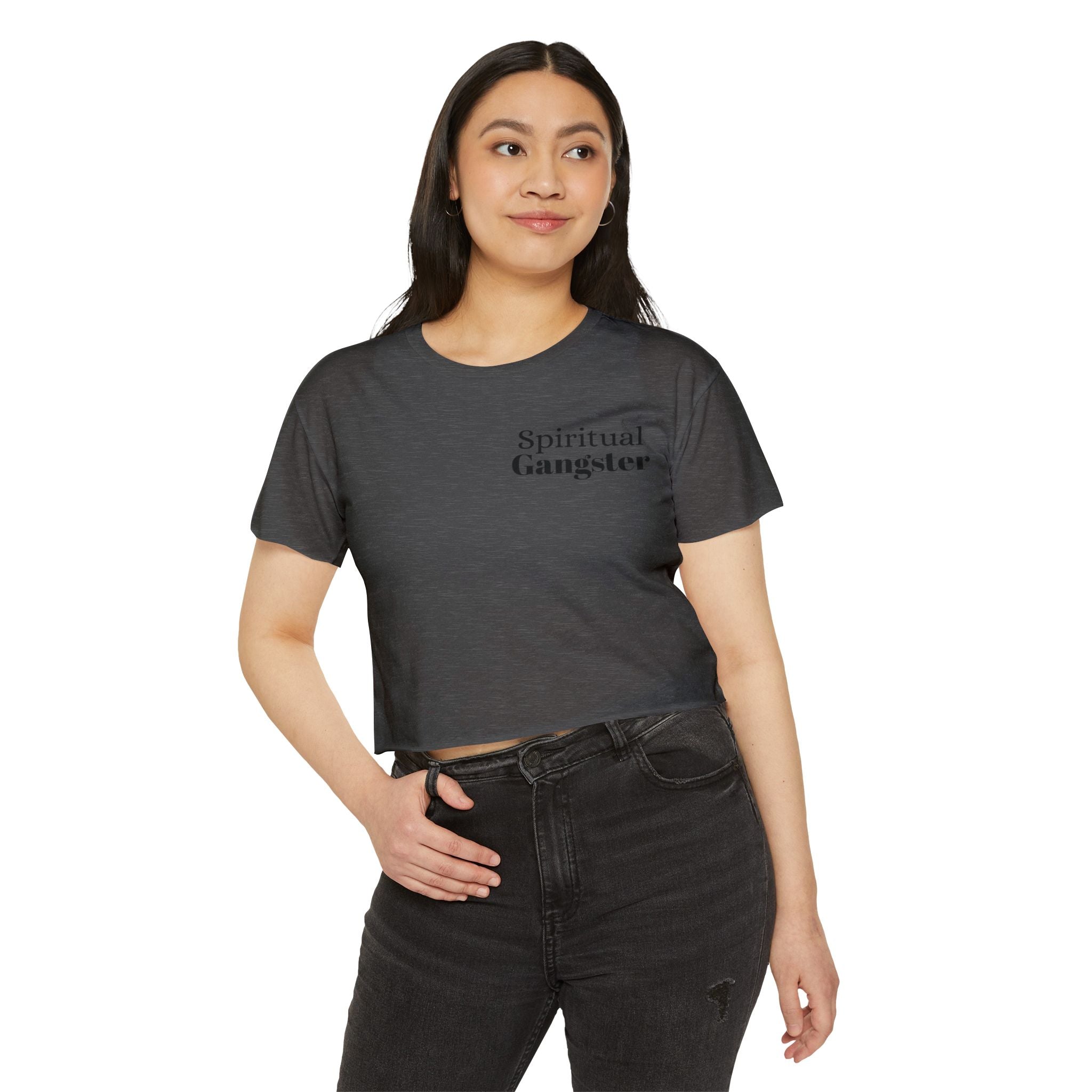 Spiritual Gangster Women's Festival Crop Top