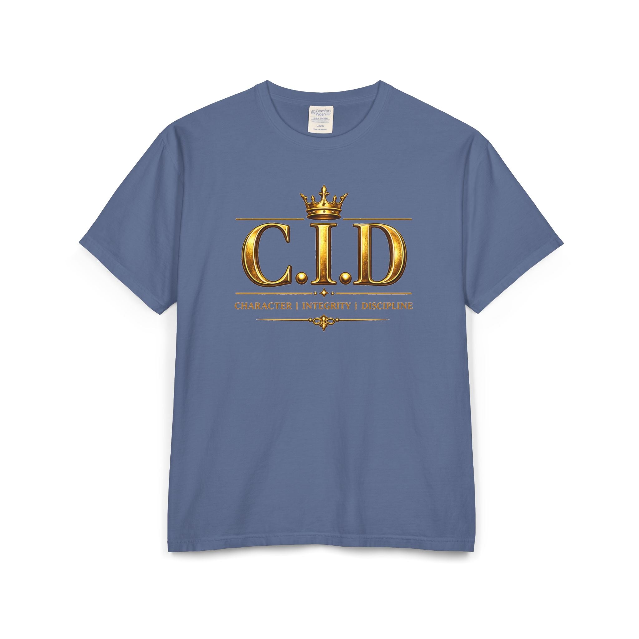 C.I.D Signature Tee | Gold Font