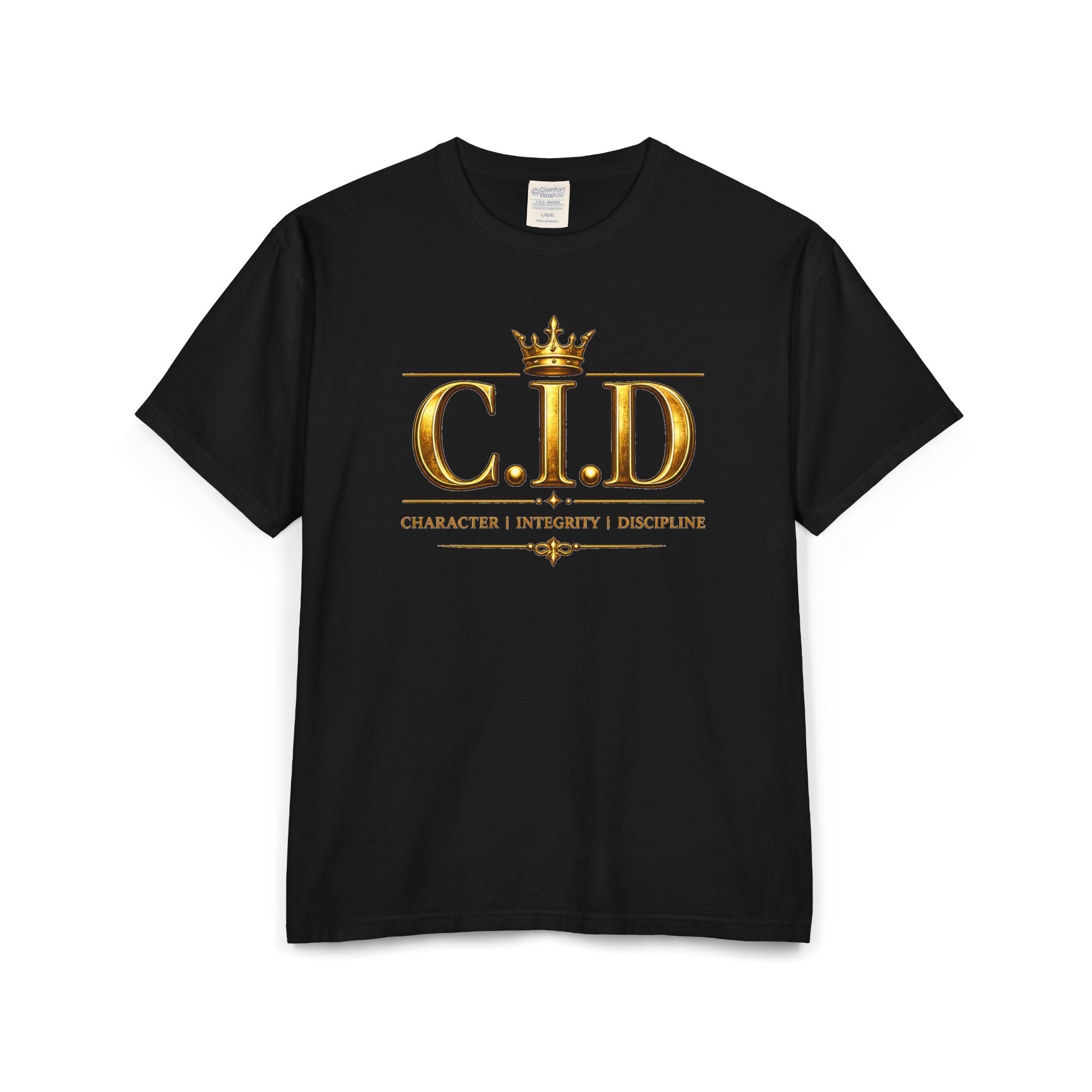 C.I.D Signature Tee | Gold Font