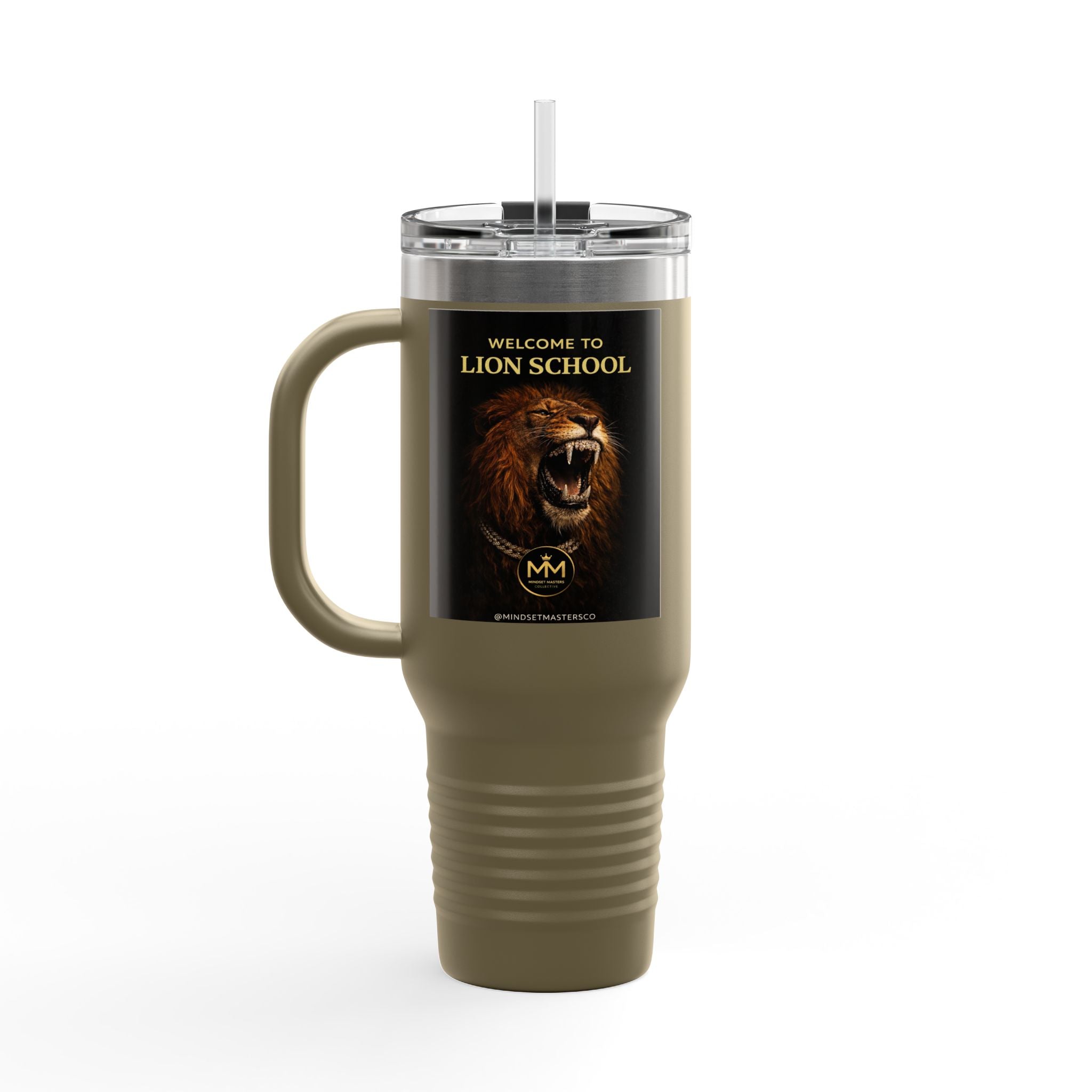 WELCOME TO LION SCHOOL | Insulated Travel Mug, 40oz