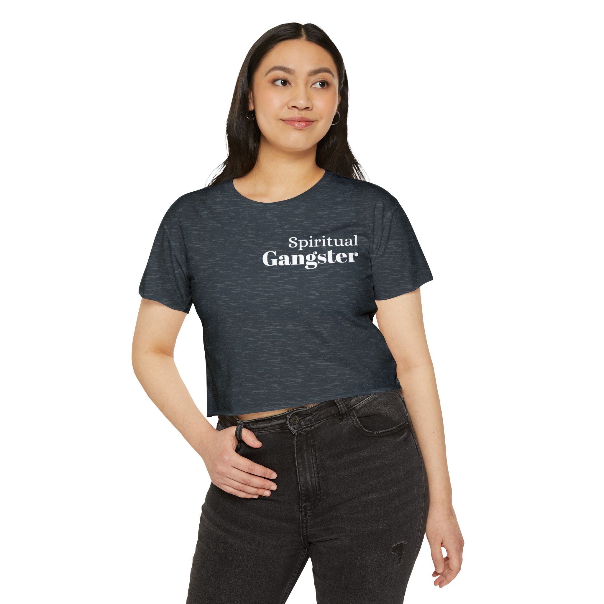 Spiritual Gangster Women's Festival Crop Top