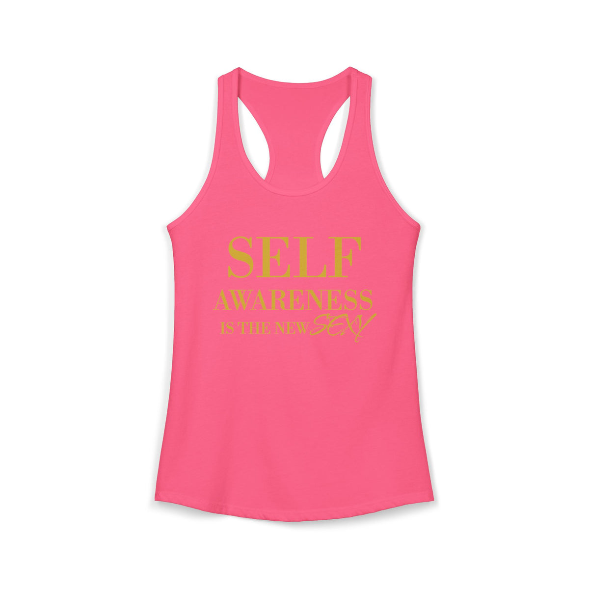 Mindset Master Podcast Racerback Tank — Women's Workout Tank