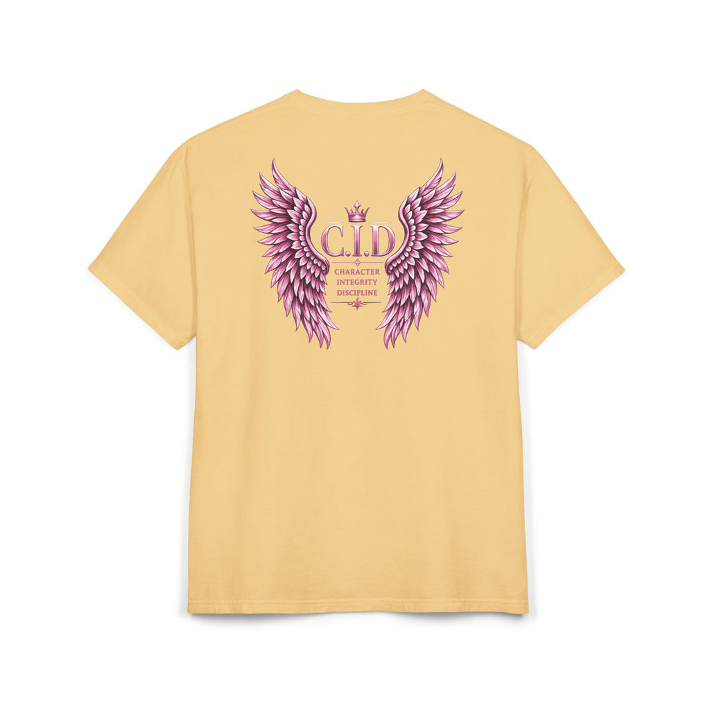 C.I.D Signature Tee | Pink Font